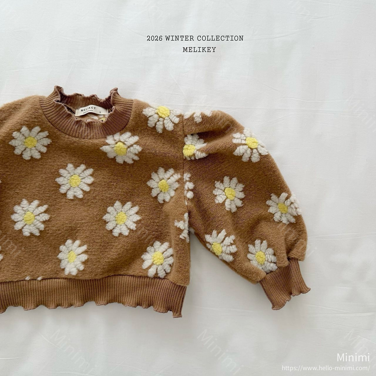 Melikey Flower Fluffy Sweatshirt 細節圖 22
