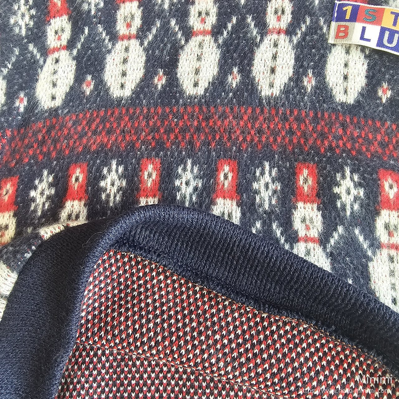 1st BLUE Christmas Vest 細節圖 2