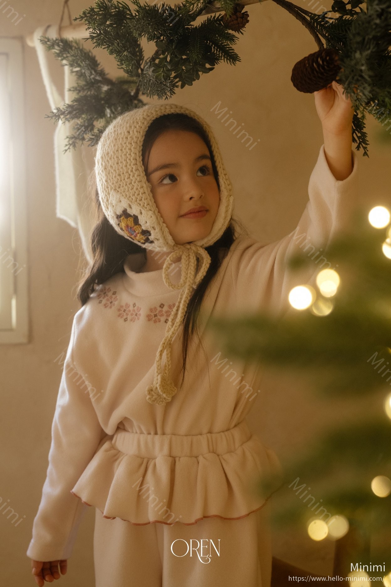 Oren Handknit Flower Hairband 細節圖 11