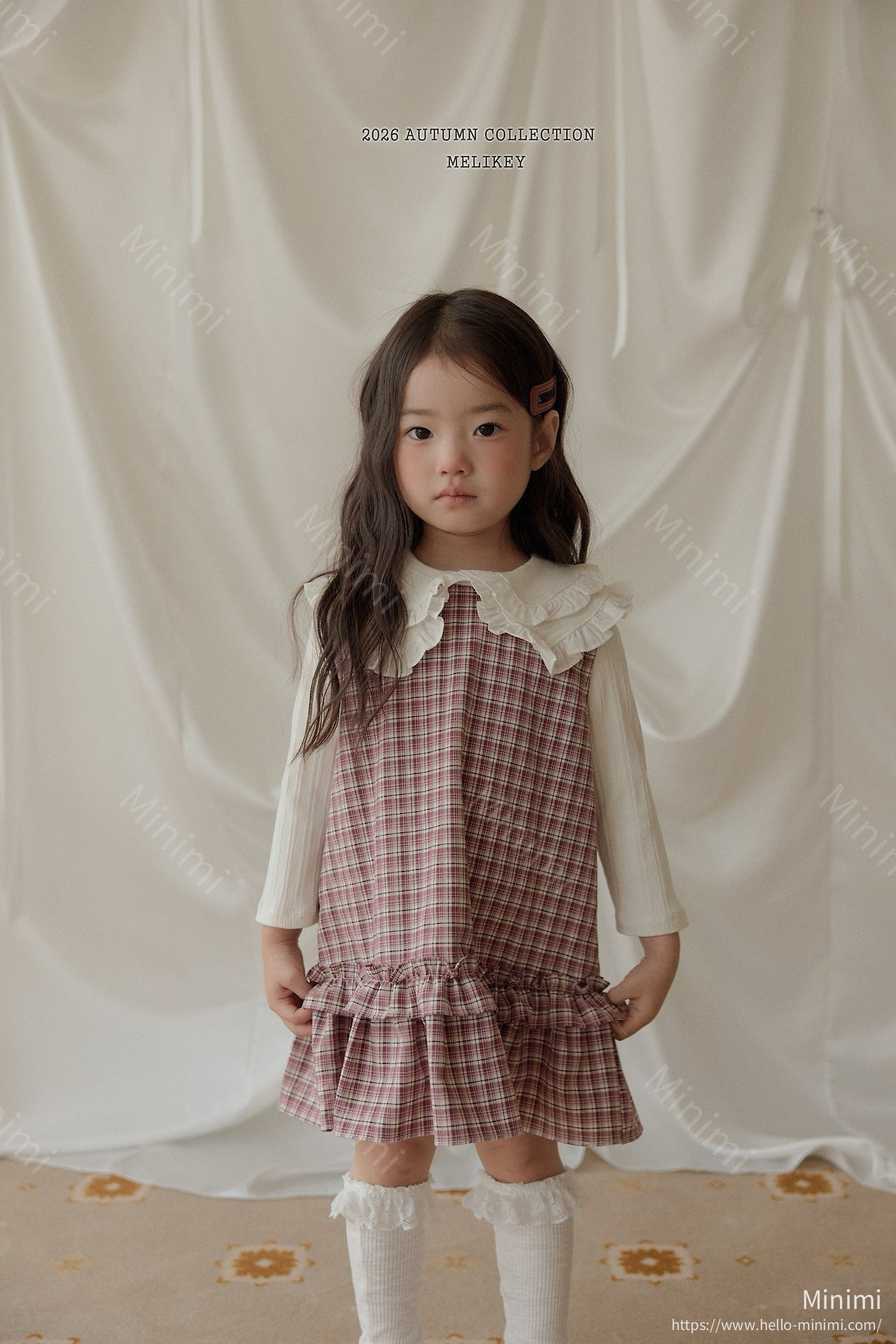 Melikey Check Frill Dress 細節圖 28