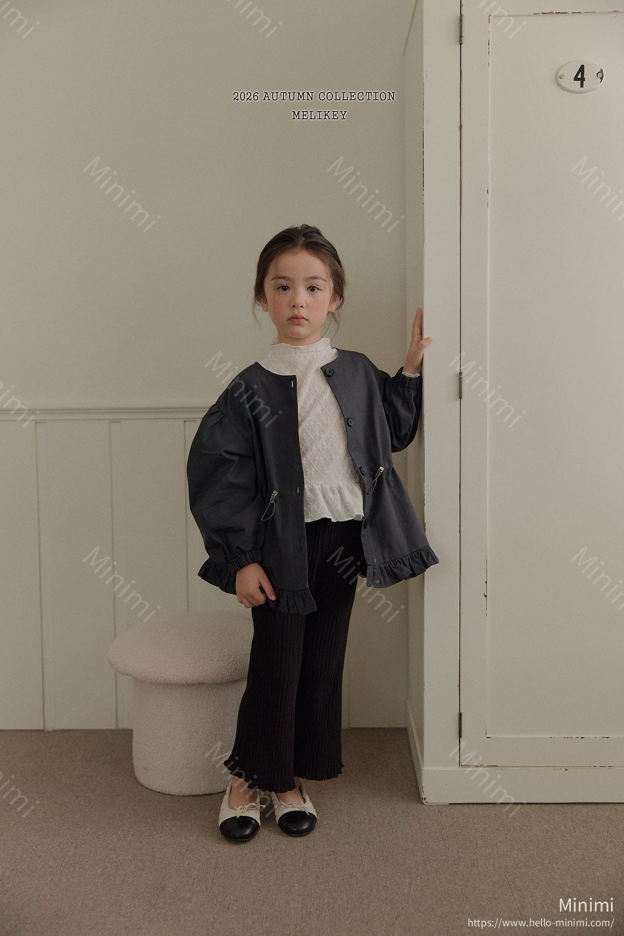 Melikey Momo Frill Trench Coat 細節圖 36