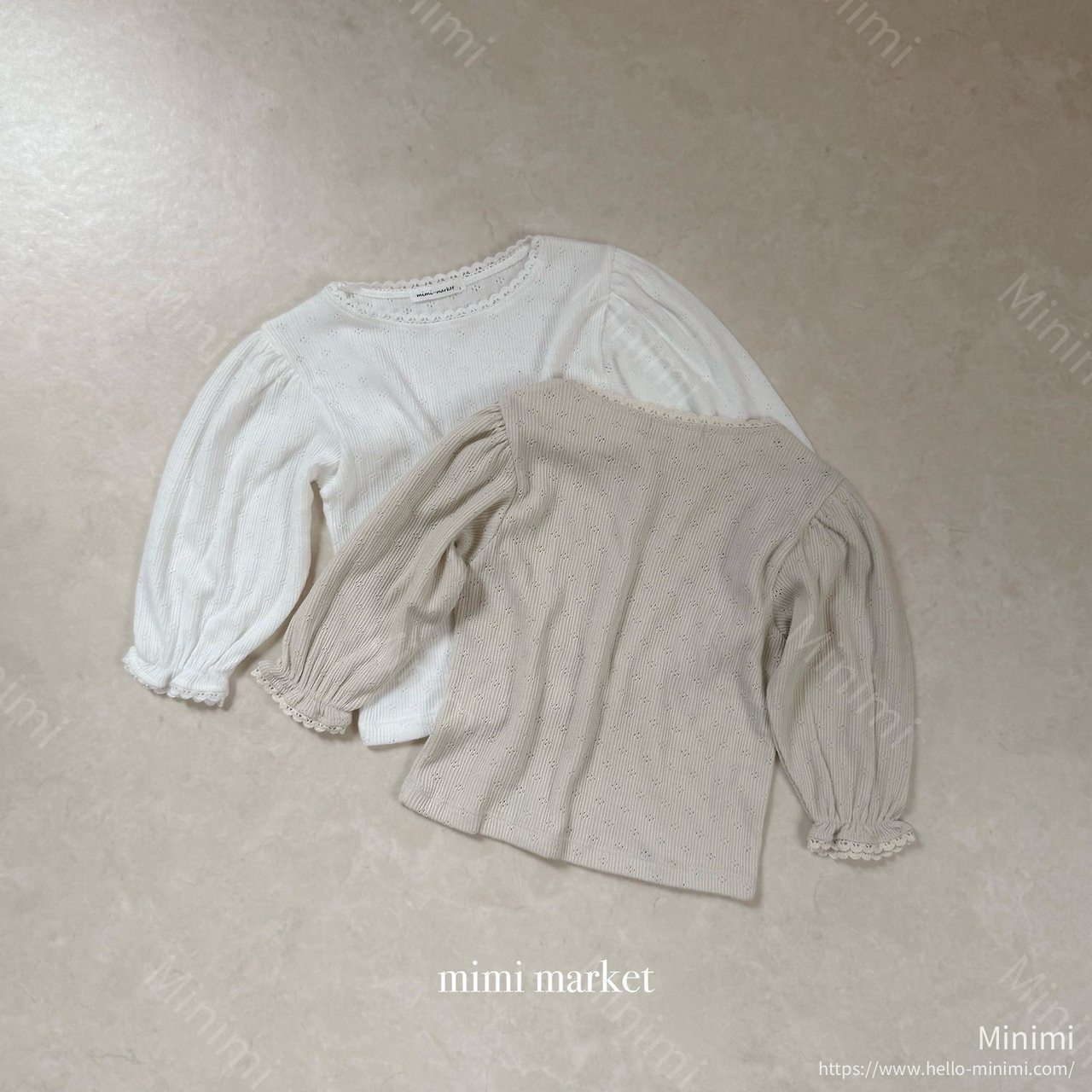 mimi-market Torsion Ive T-shirt 細節圖 13