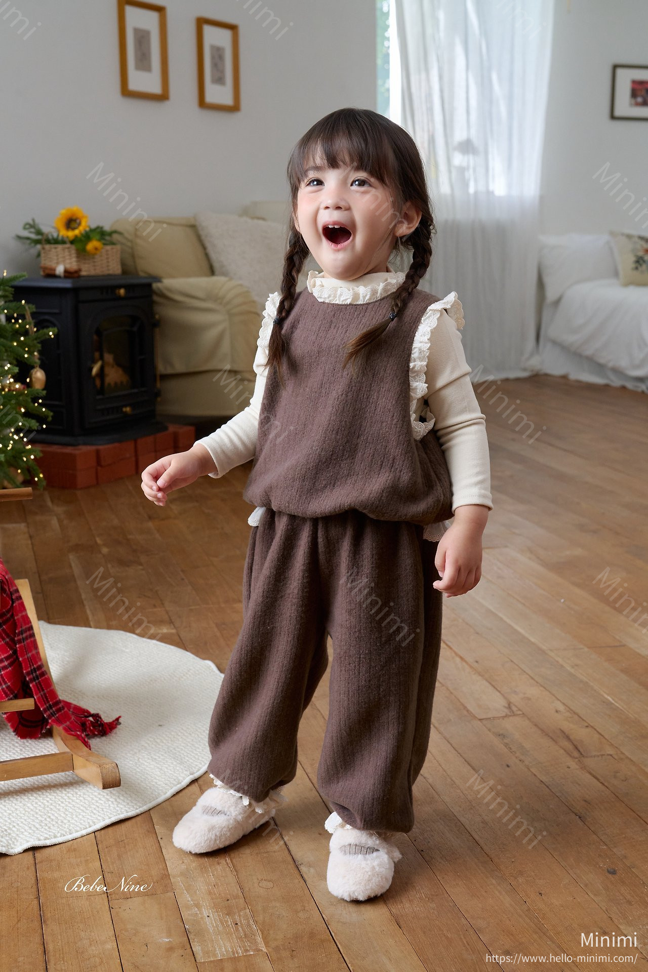 bebe nine Rose Frill Set 細節圖 7