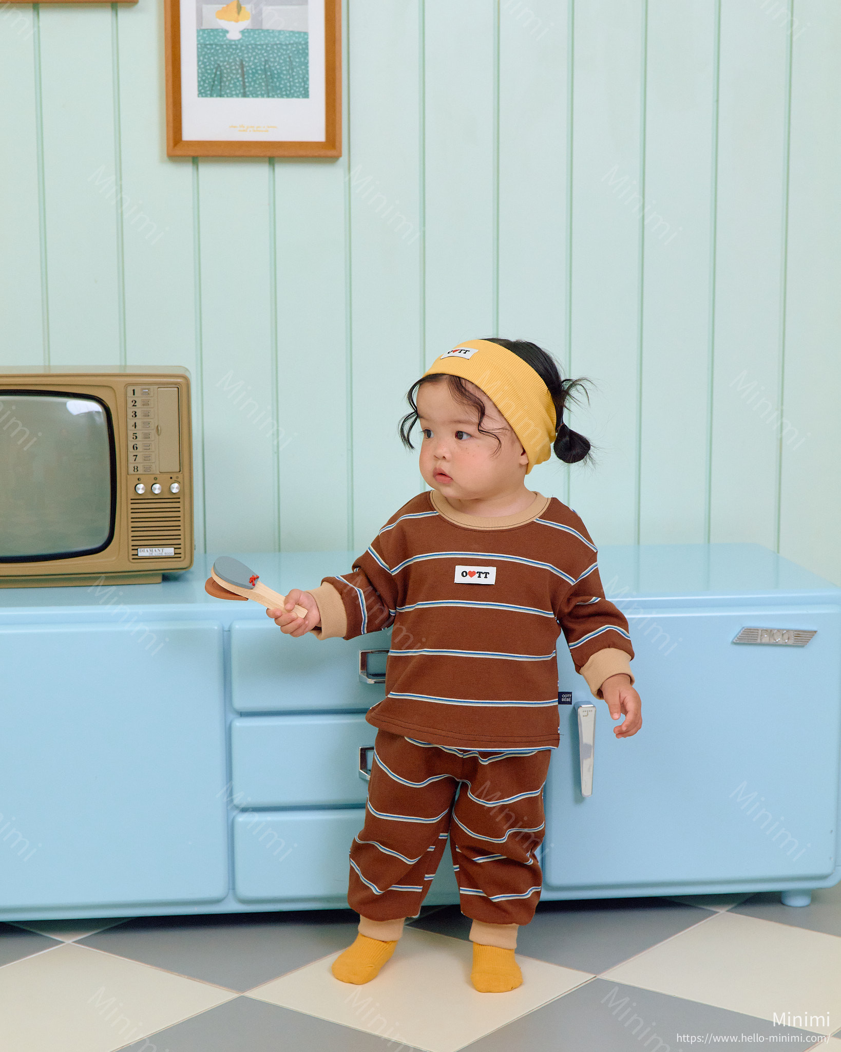 oott bebe Rookie Striped Set 細節圖 20