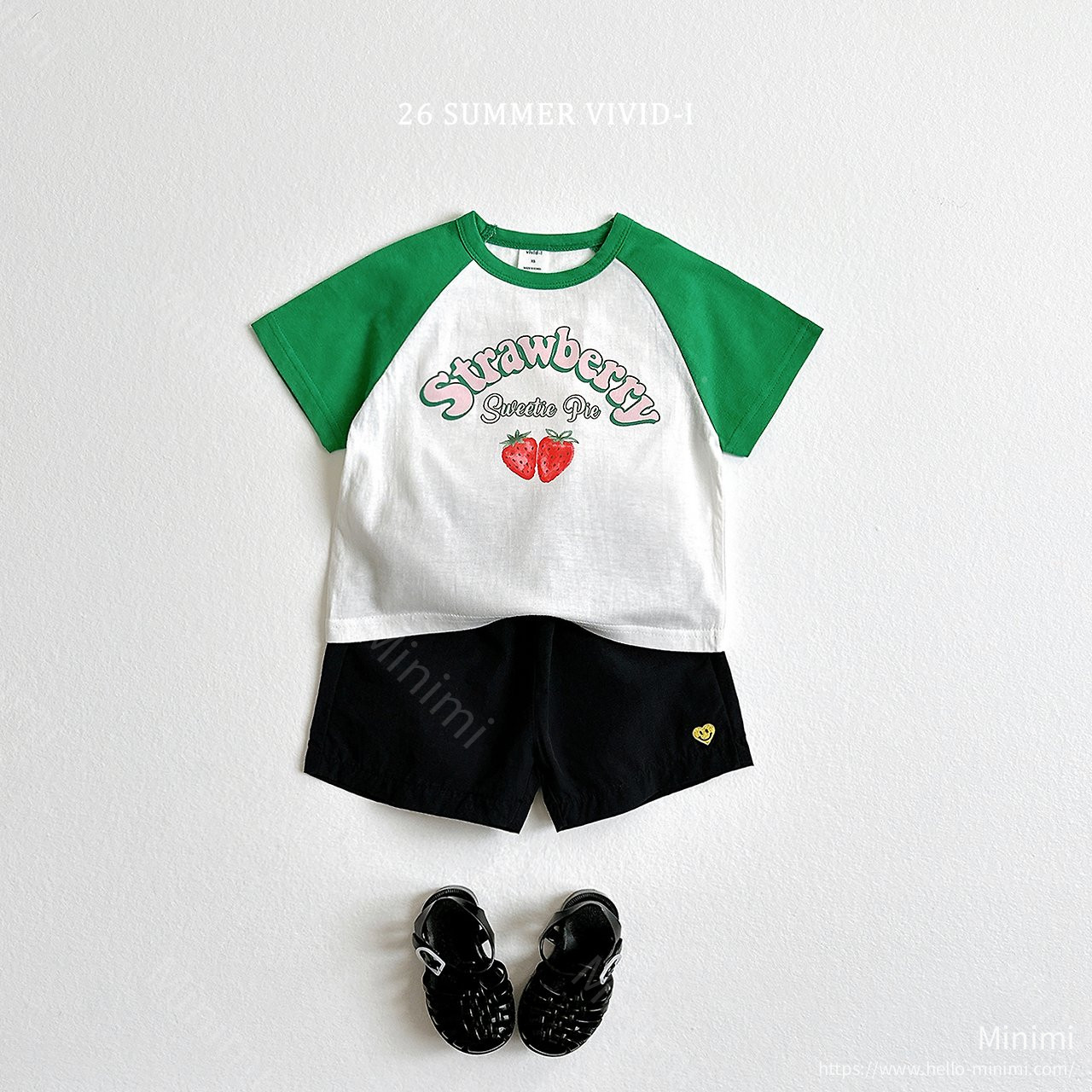 VIVID-I Strawberry Raglan T-Shirt 細節圖 7