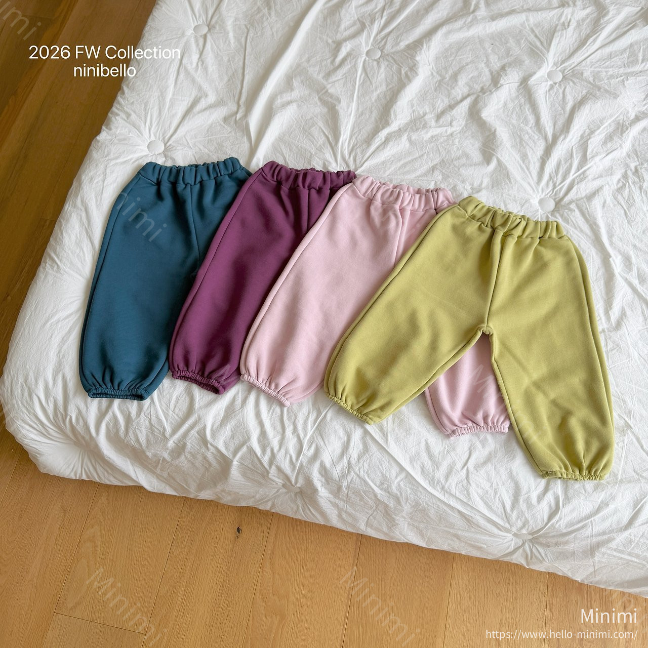 ninibello Betty Color Sweat Pants 細節圖 1