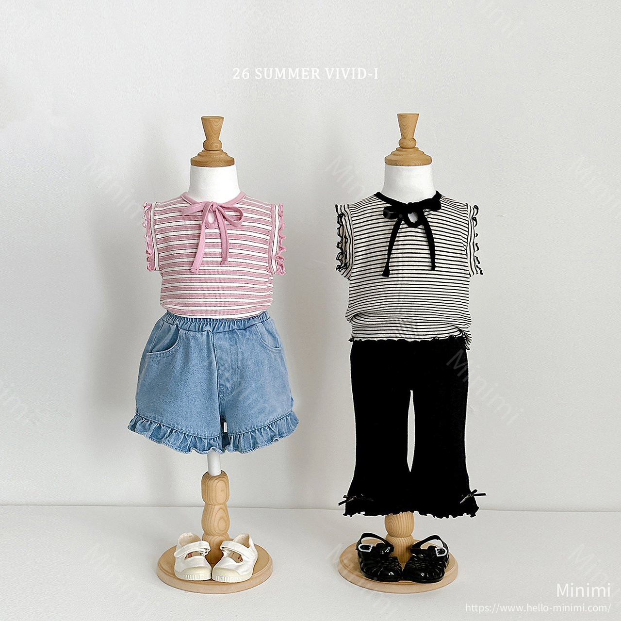 VIVID-I Ribbon Slit Fluted Cropped Pants 細節圖 19