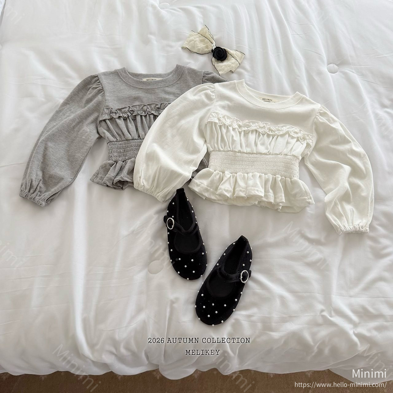 Melikey Smock Frill T-shirt 細節圖 5