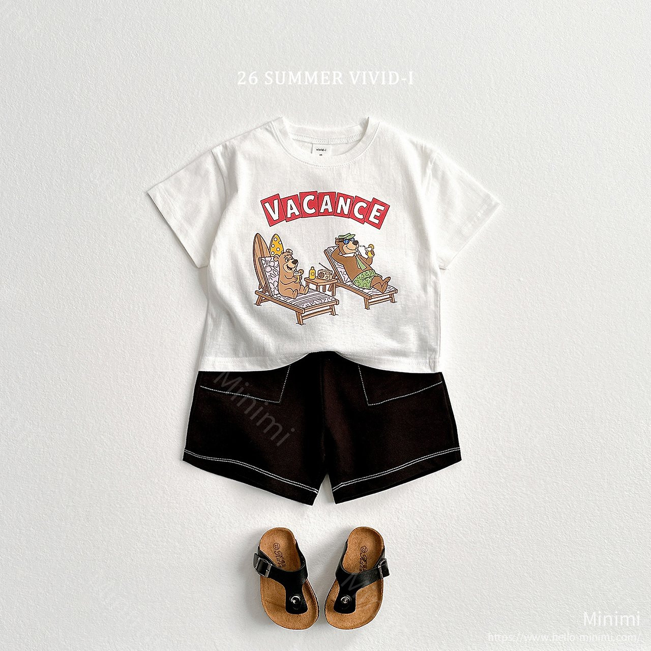 VIVID-I Vacance Bear T-Shirt 細節圖 4