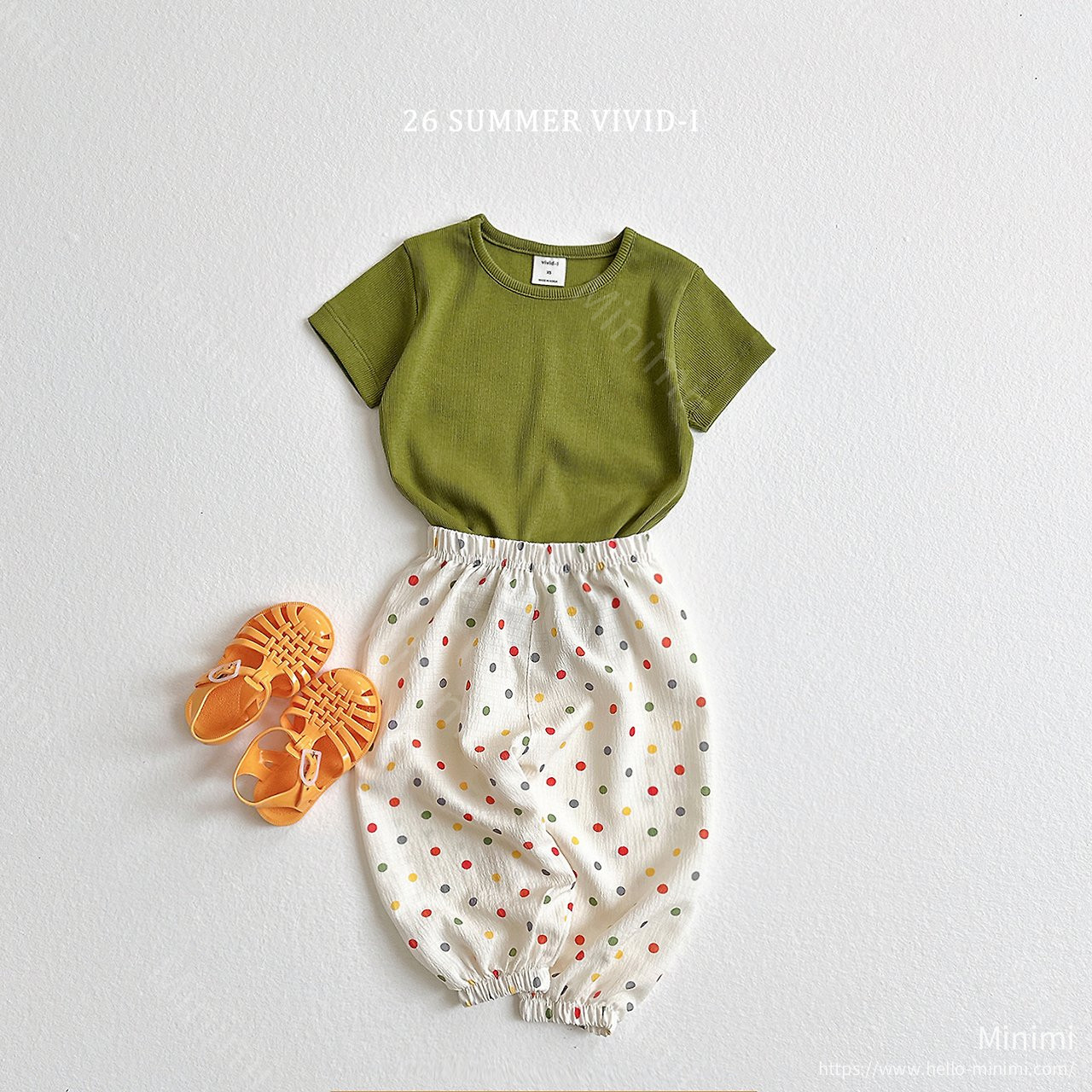 VIVID-I Pastel Ribbed T-Shirt 細節圖 17