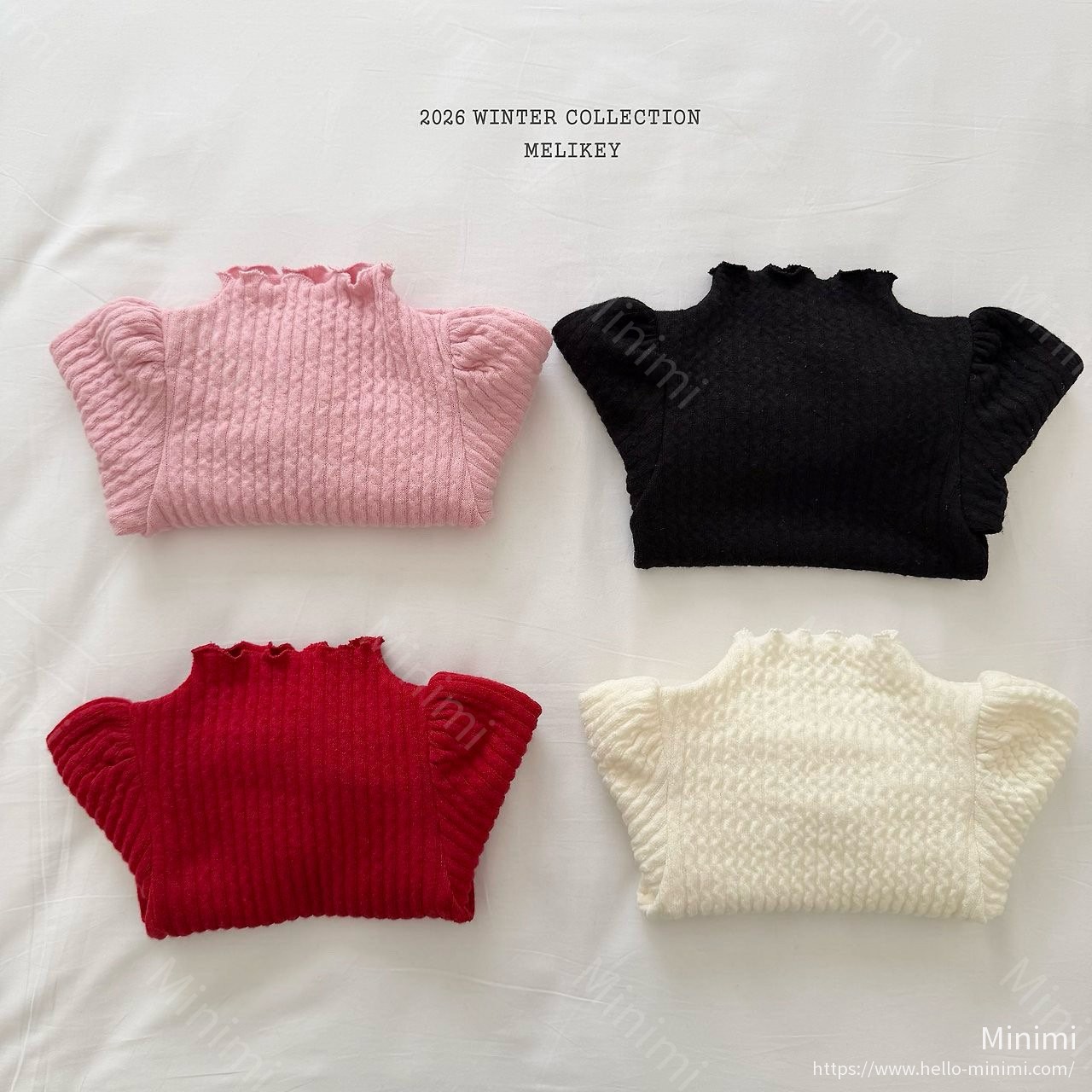 Melikey Knit Ribbed Puff Tee 細節圖 32