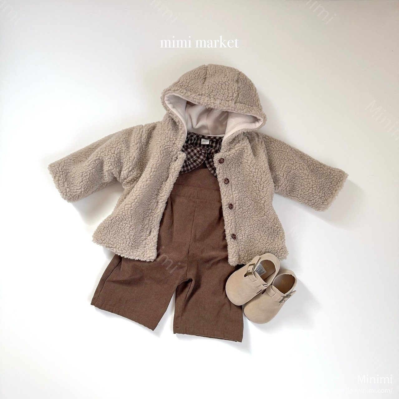 mimi-market Corduroy Overalls 細節圖 3