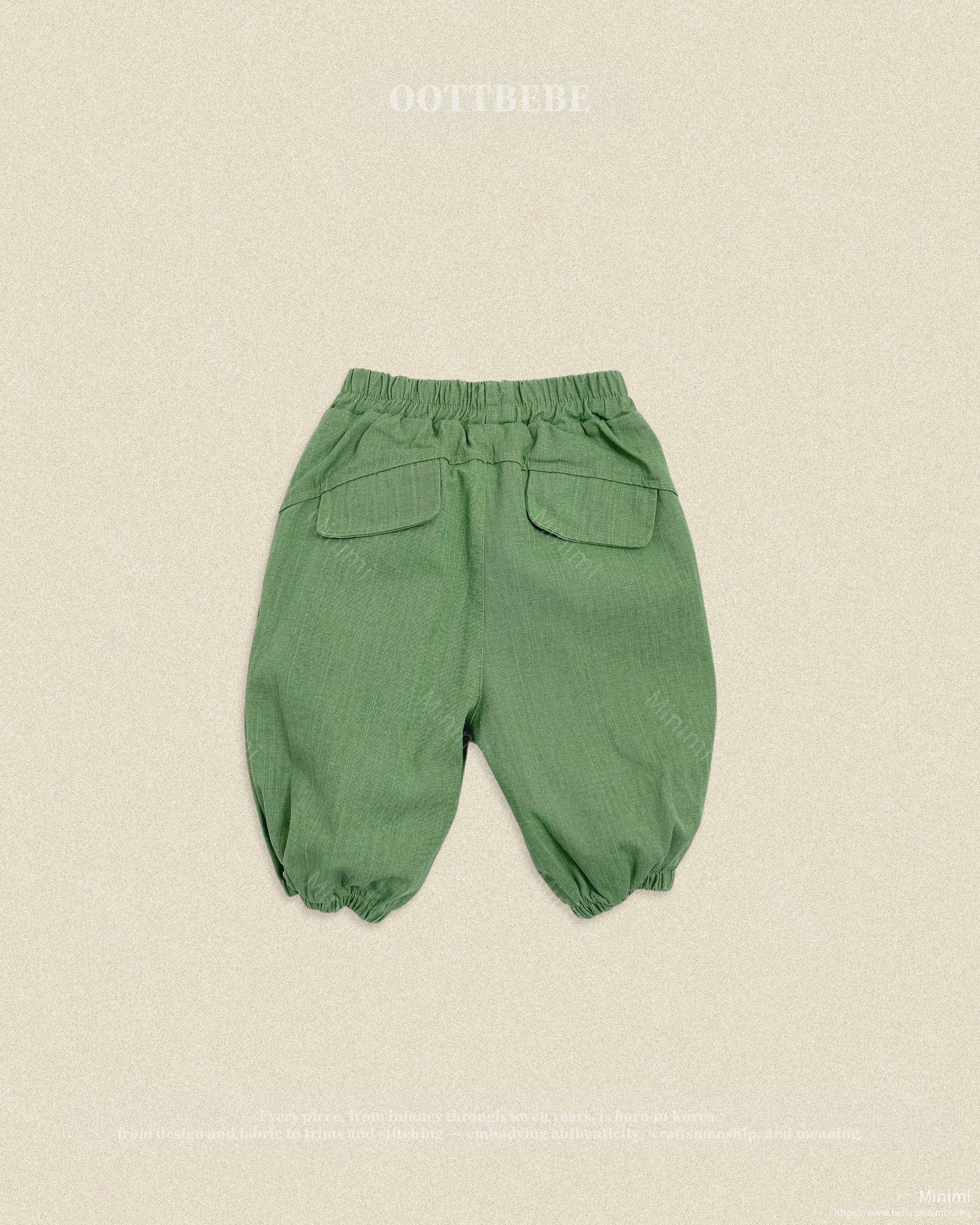 oott bebe Hip Slub Pants 細節圖 9