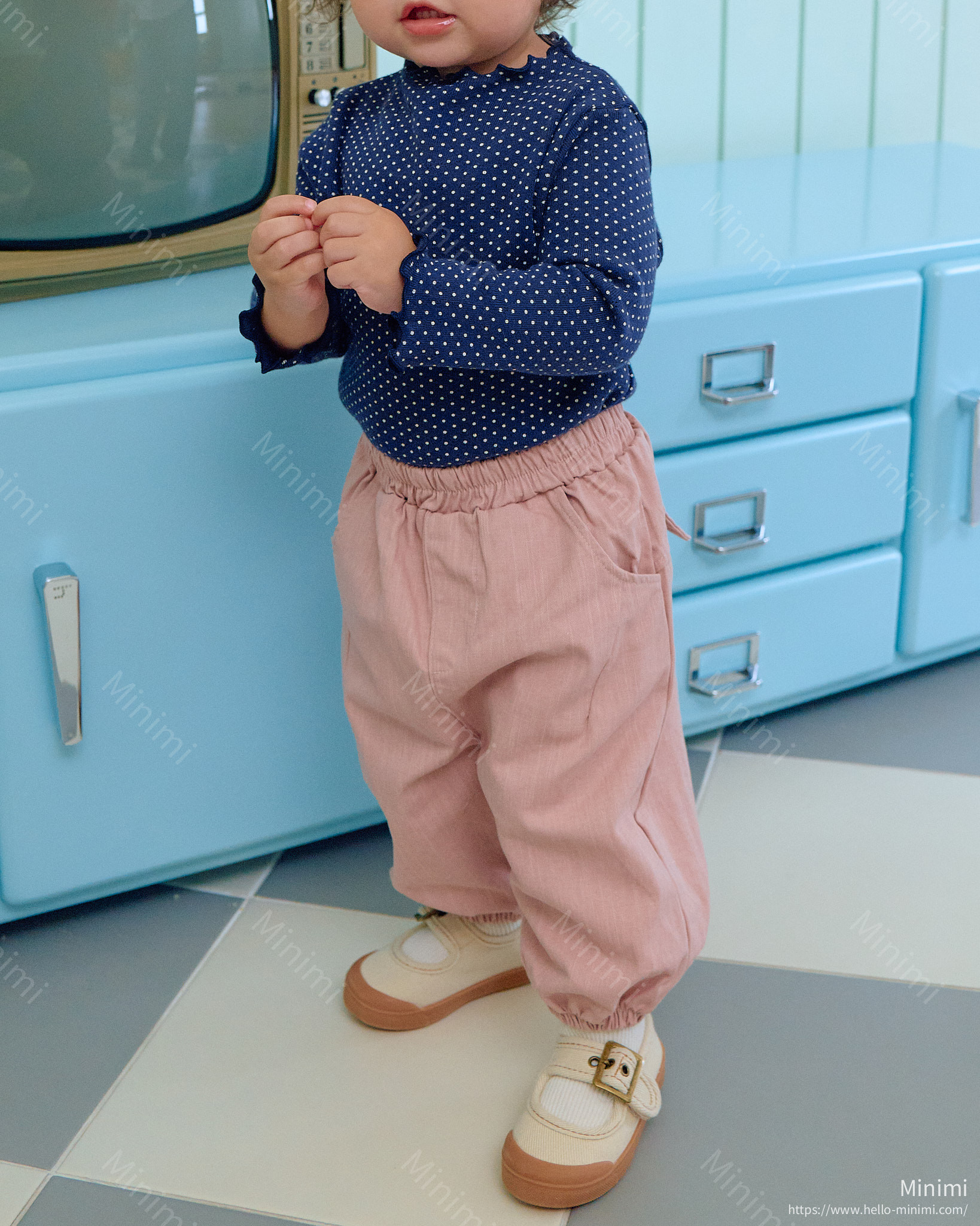 oott bebe Hip Slub Pants 細節圖 16