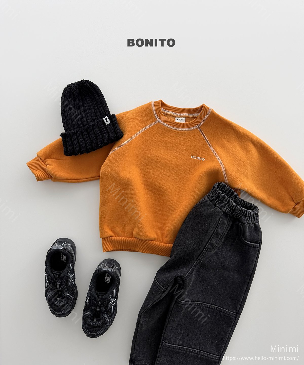 BONITO Carrot Raglan Sweatshirt 細節圖 13