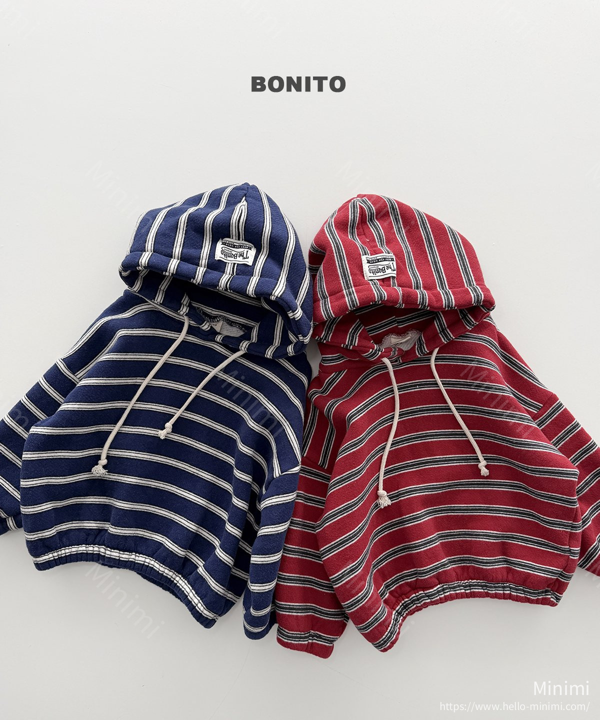 BONITO Jolly Stripe Hoodie 細節圖 2