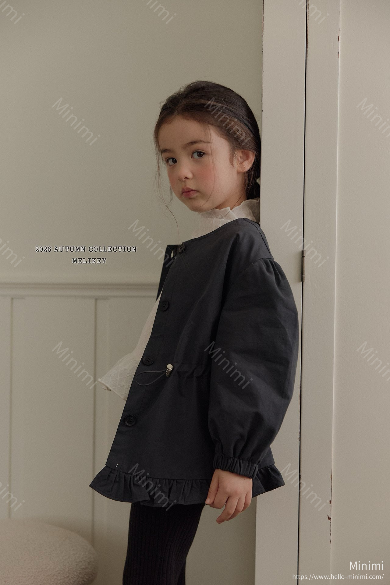 Melikey Momo Frill Trench Coat 細節圖 40