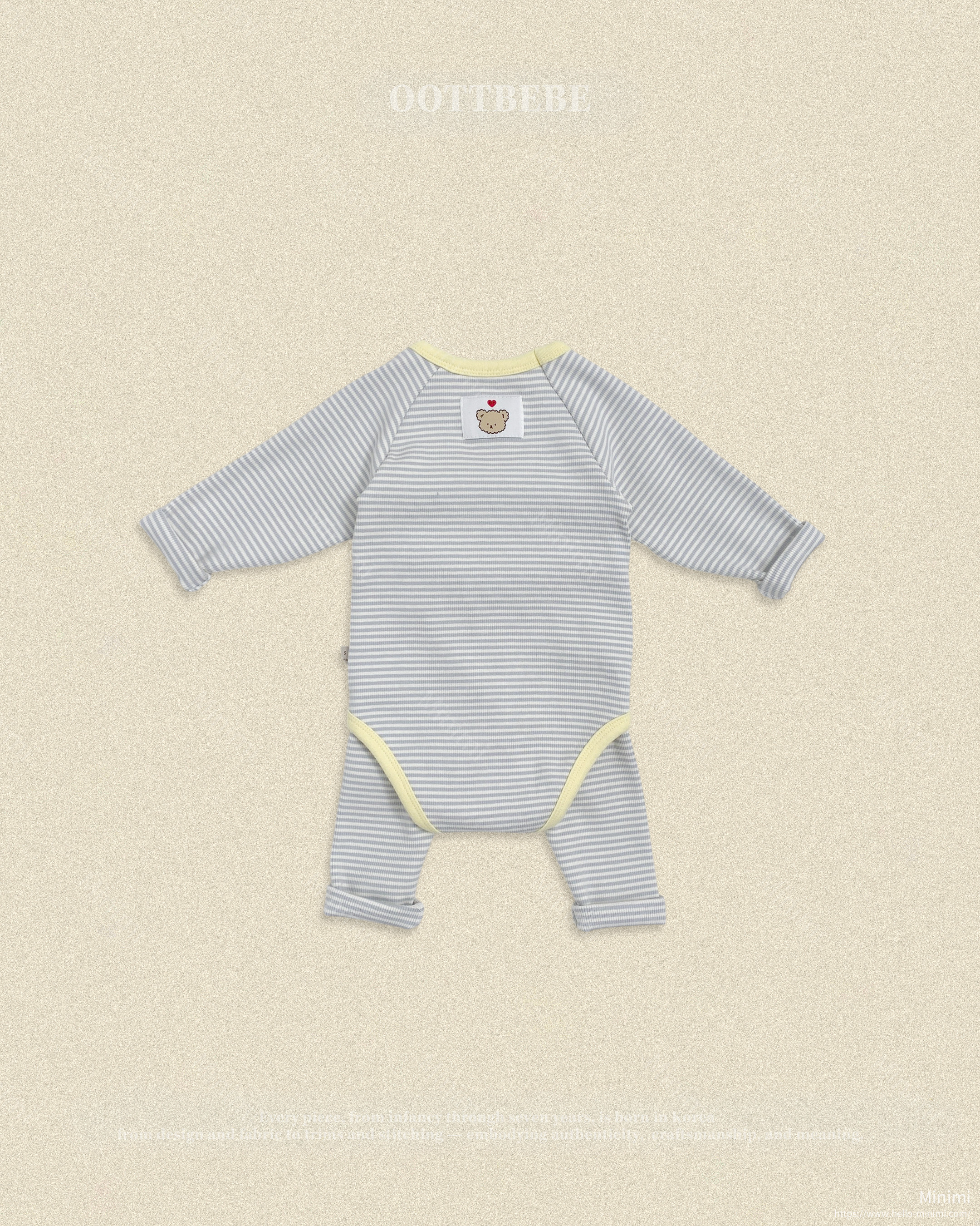 oott bebe Vanilla Latte Bodysuit 細節圖 7