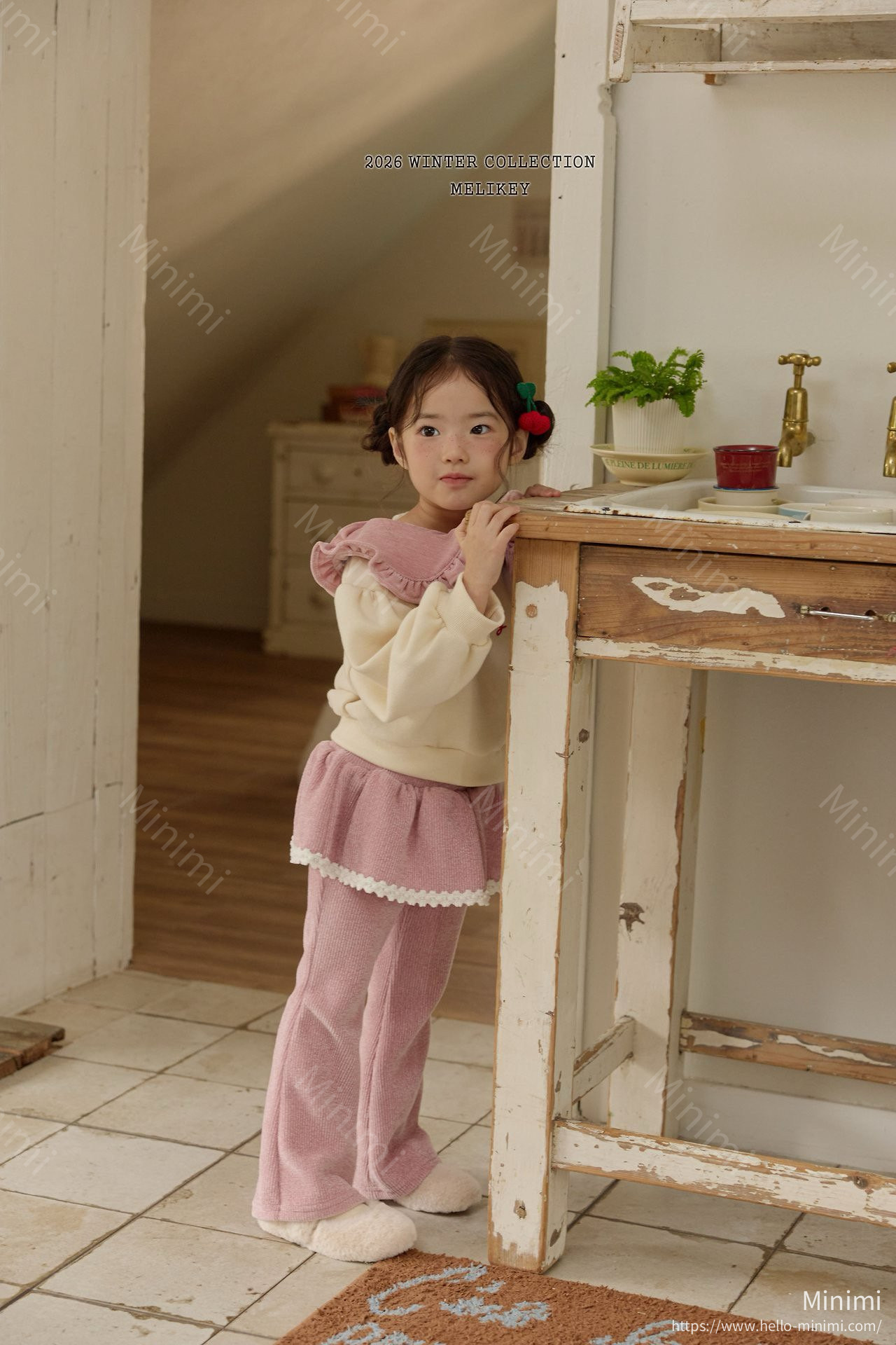 Melikey Frill Velour Bootcut 細節圖 7