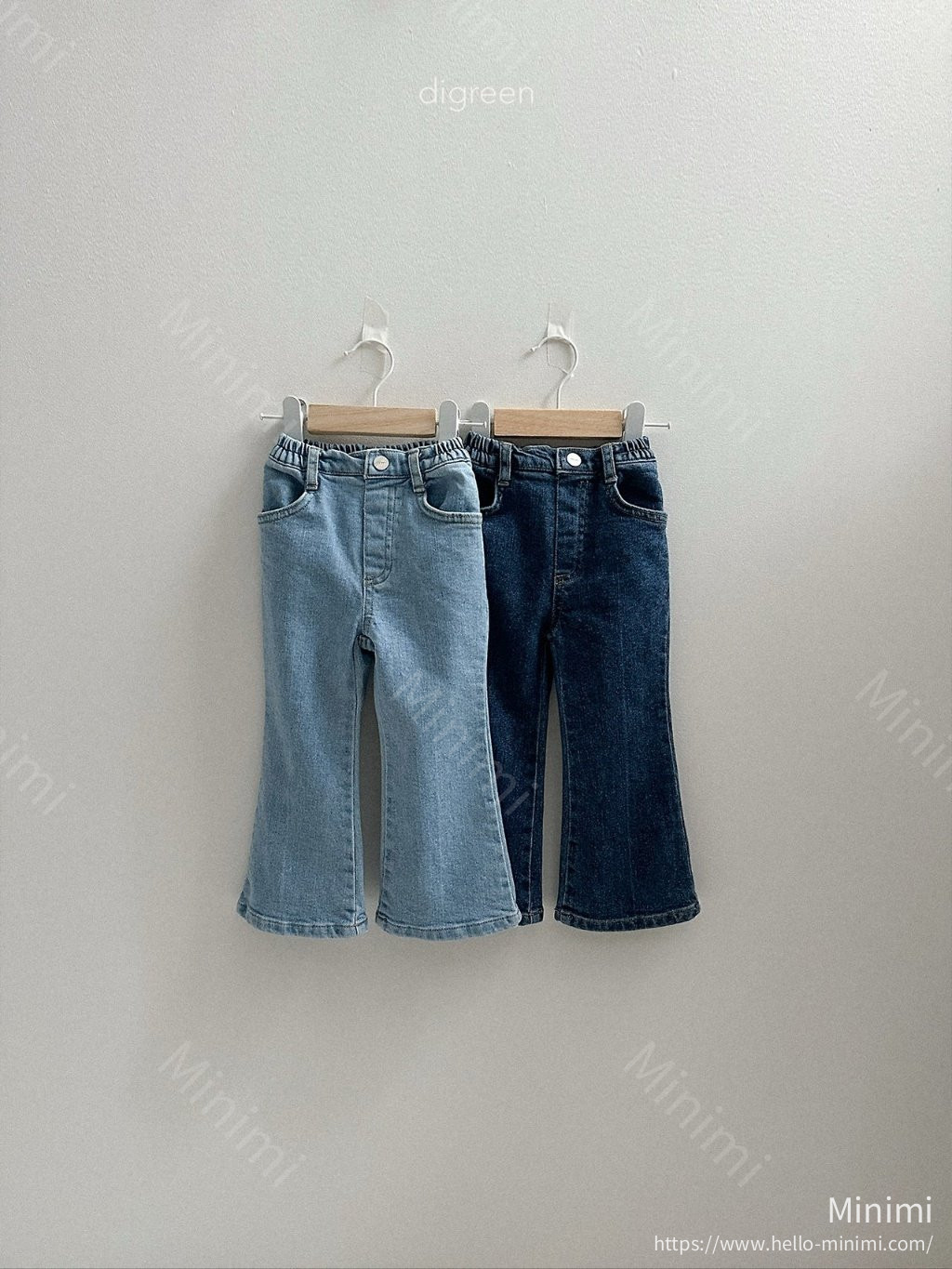 digreen Bootcut Denim Pants - 韓國童裝代購主圖