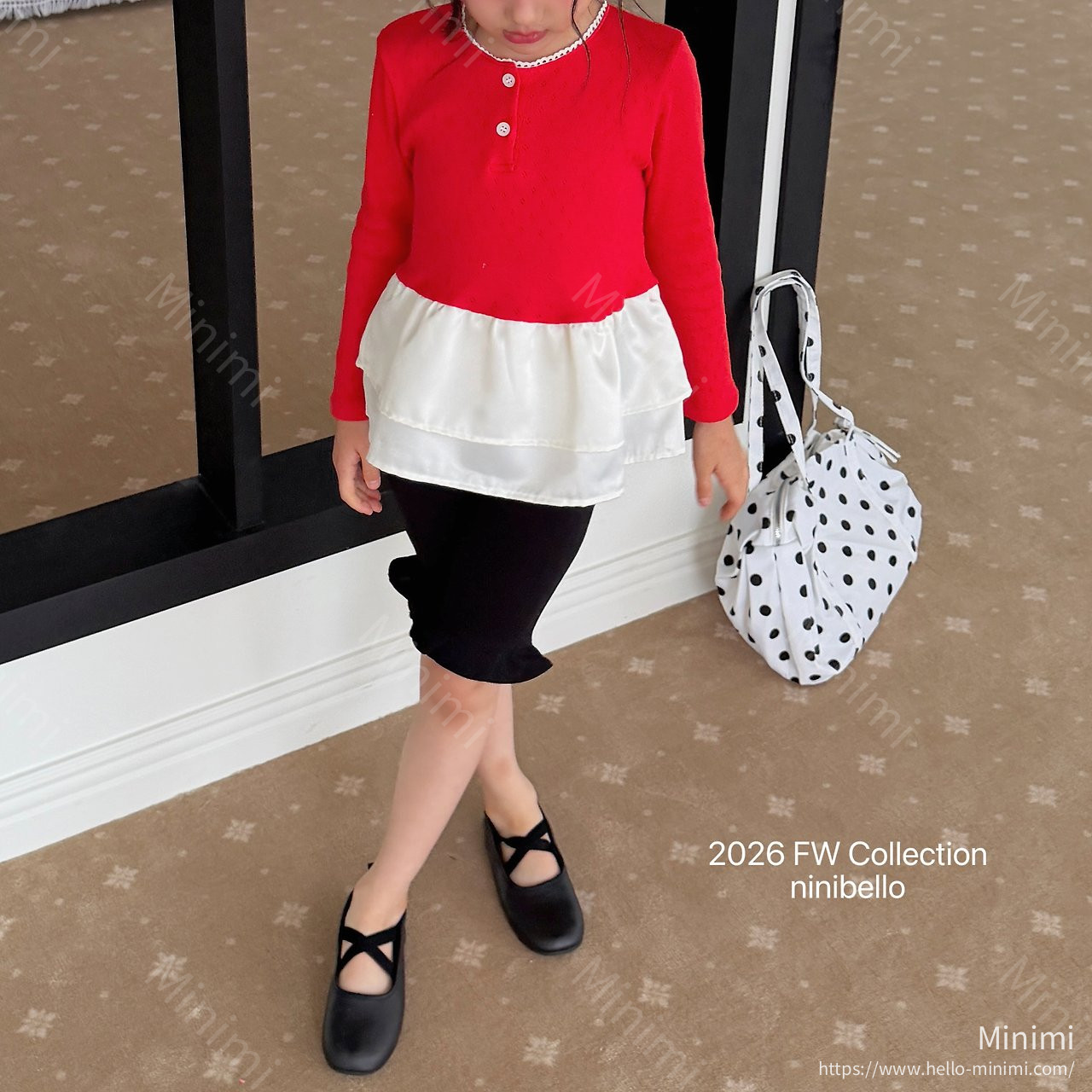 ninibello Eyelet Tulip Layered T-shirt 細節圖 25