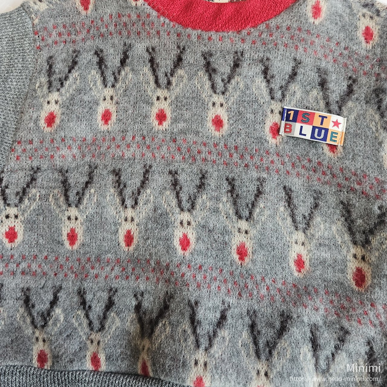 1st BLUE Christmas Vest 細節圖 3