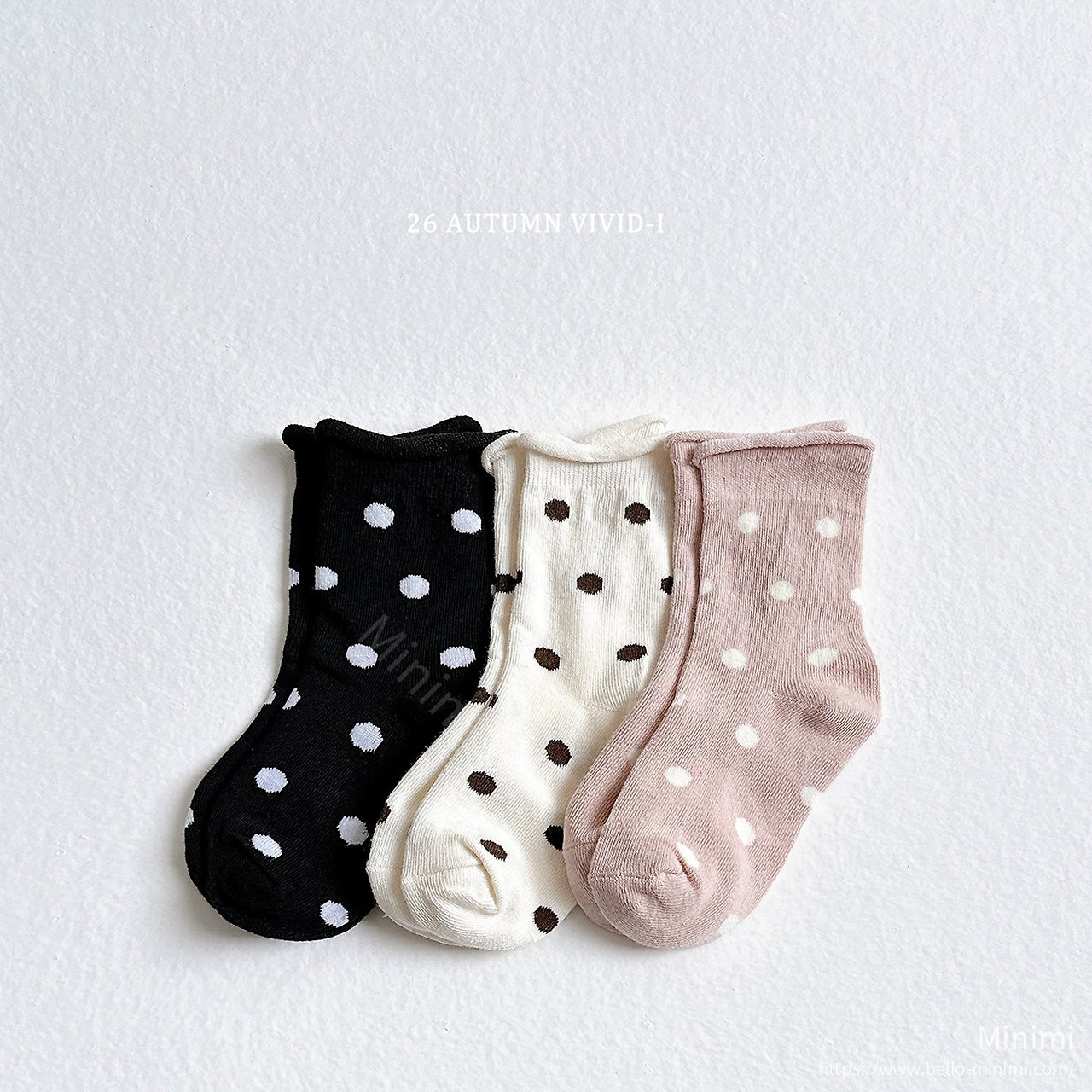 VIVID-I Polka Dot Socks 細節圖 1