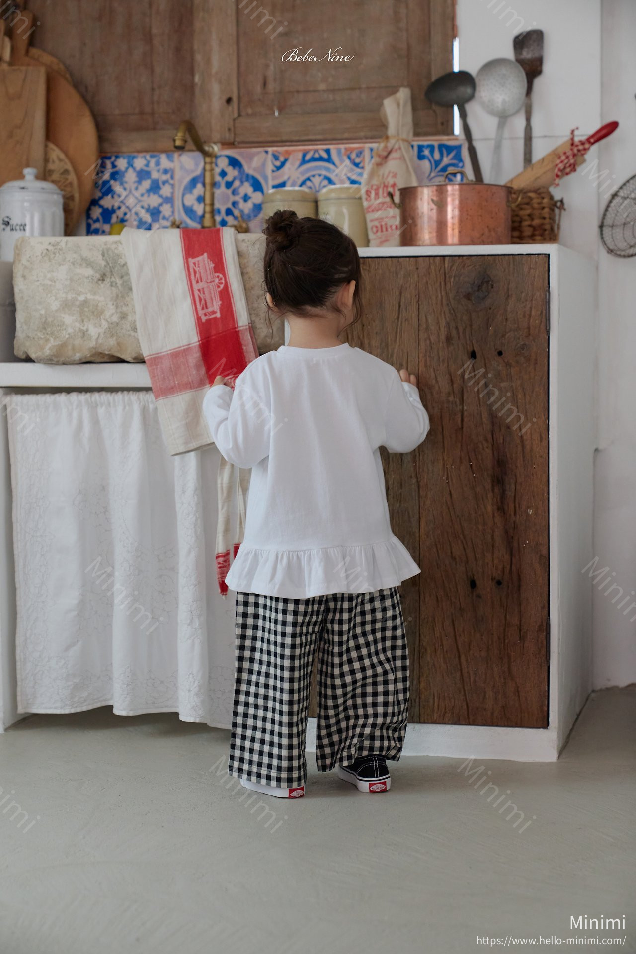 bebe nine Basic Ruffle Tee 細節圖 8