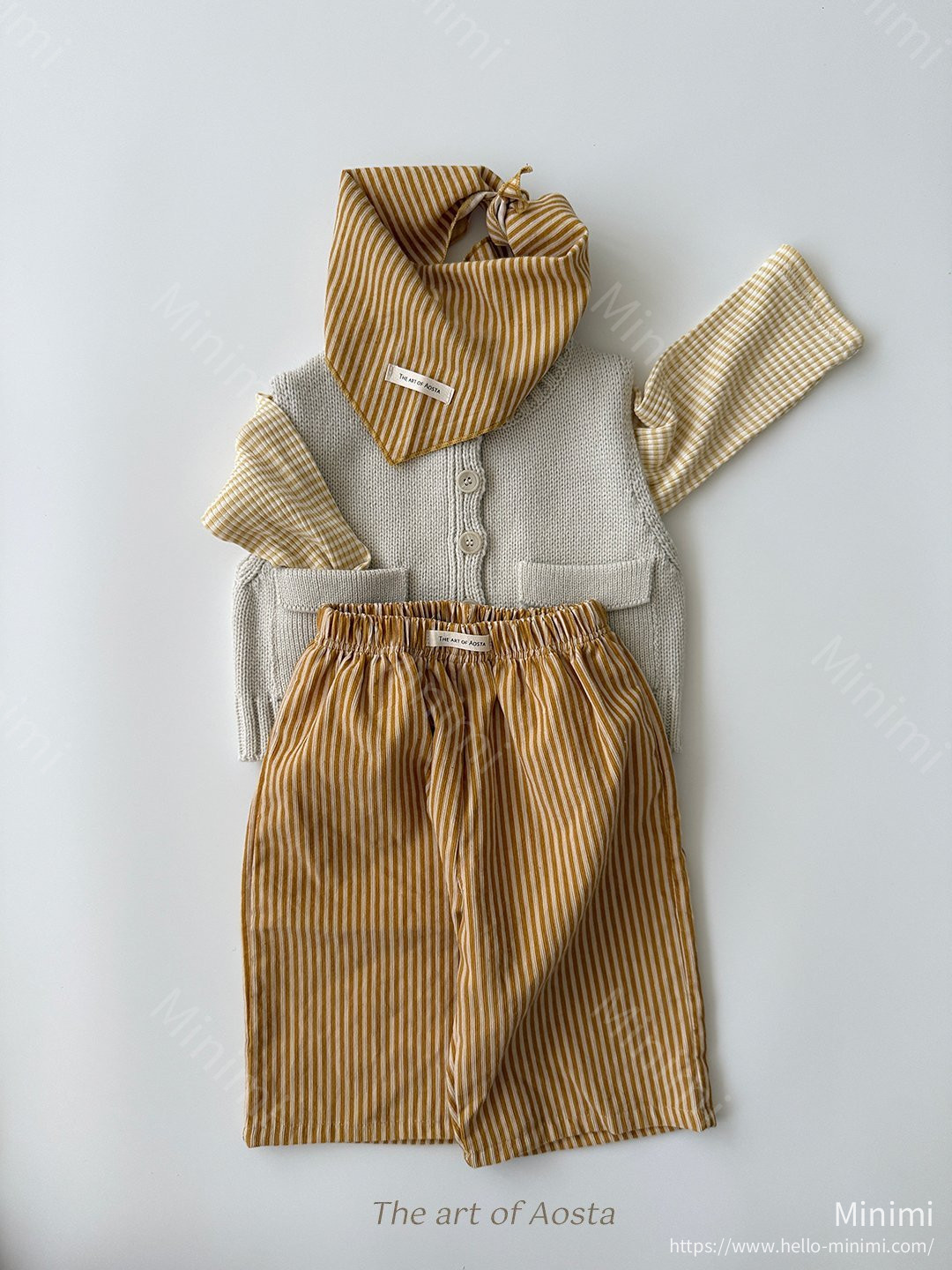 Aosta atelier Louis Scarf 細節圖 24