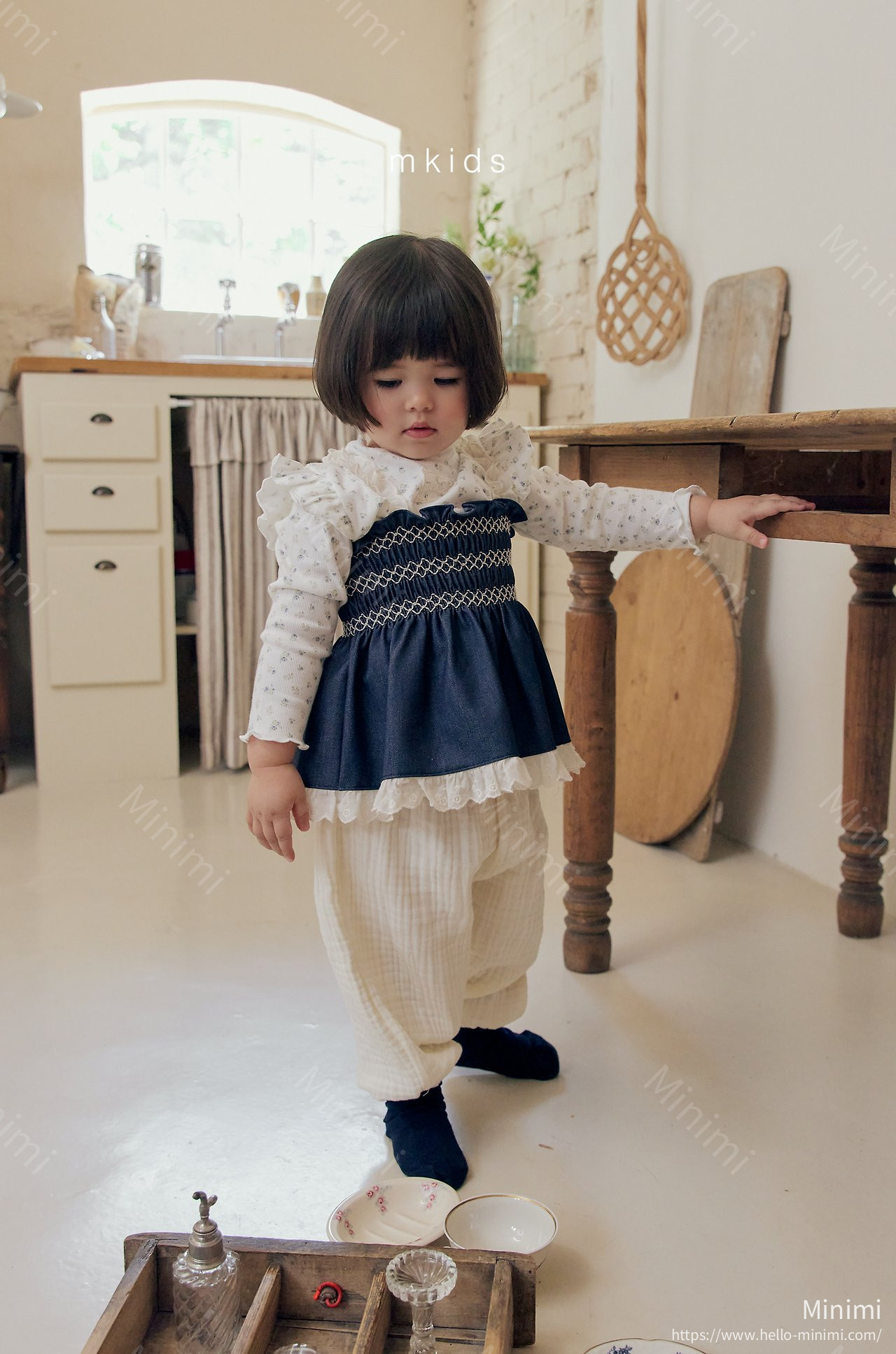 mkids Bell Smock Blouse 細節圖 24