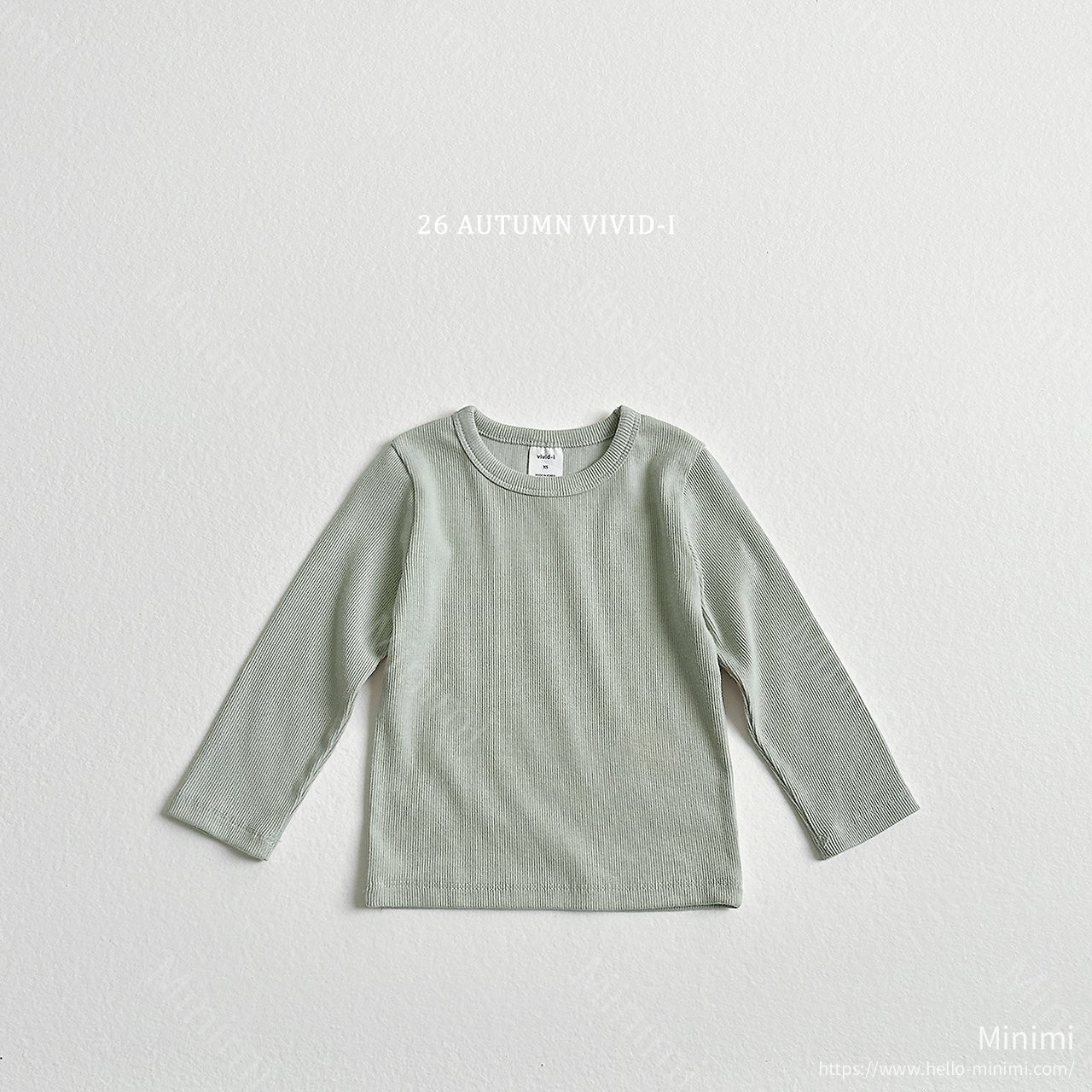VIVID-I Slim Ribbed T-shirt 細節圖 3