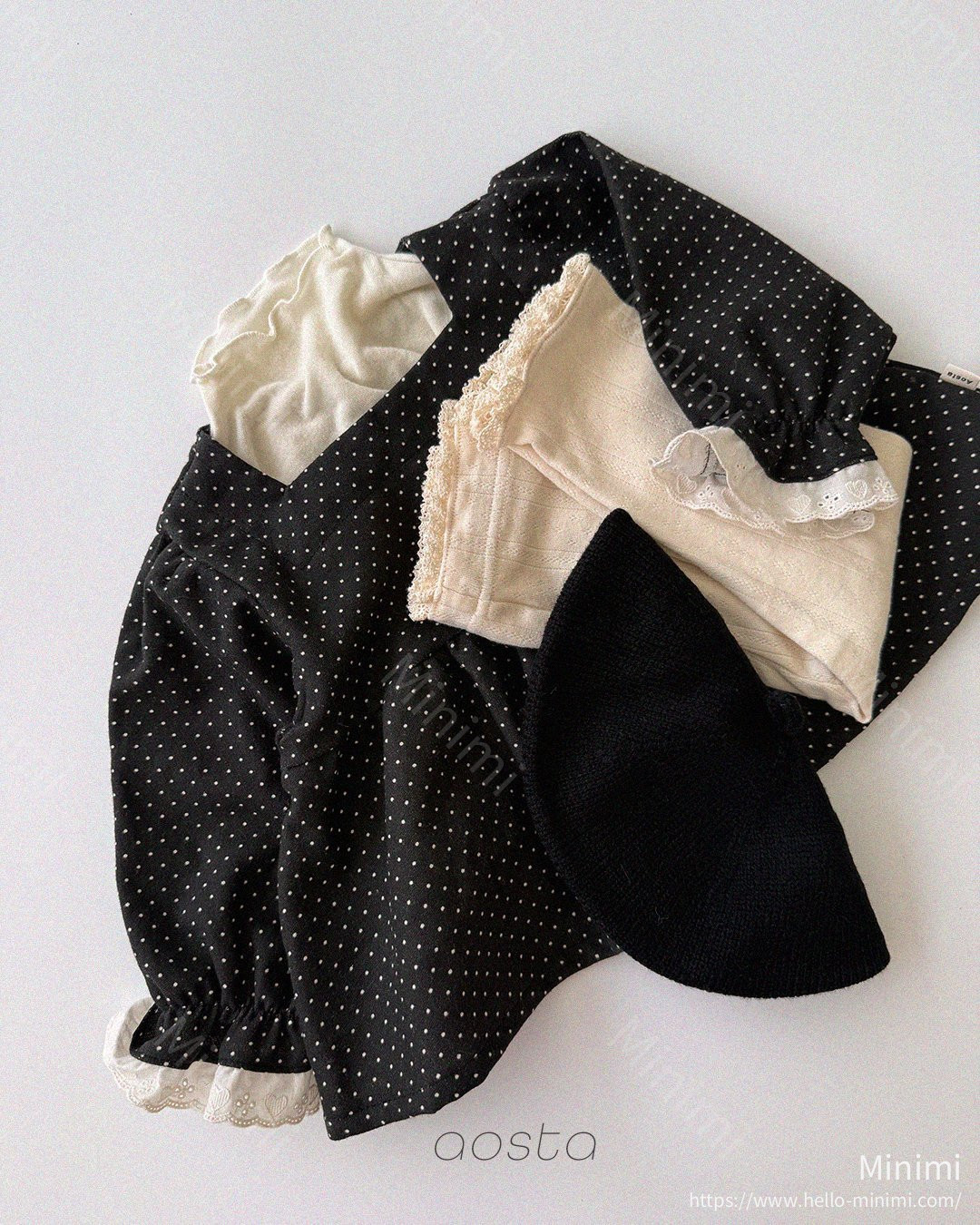 Aosta atelier Milk Dot Blouse 細節圖 6