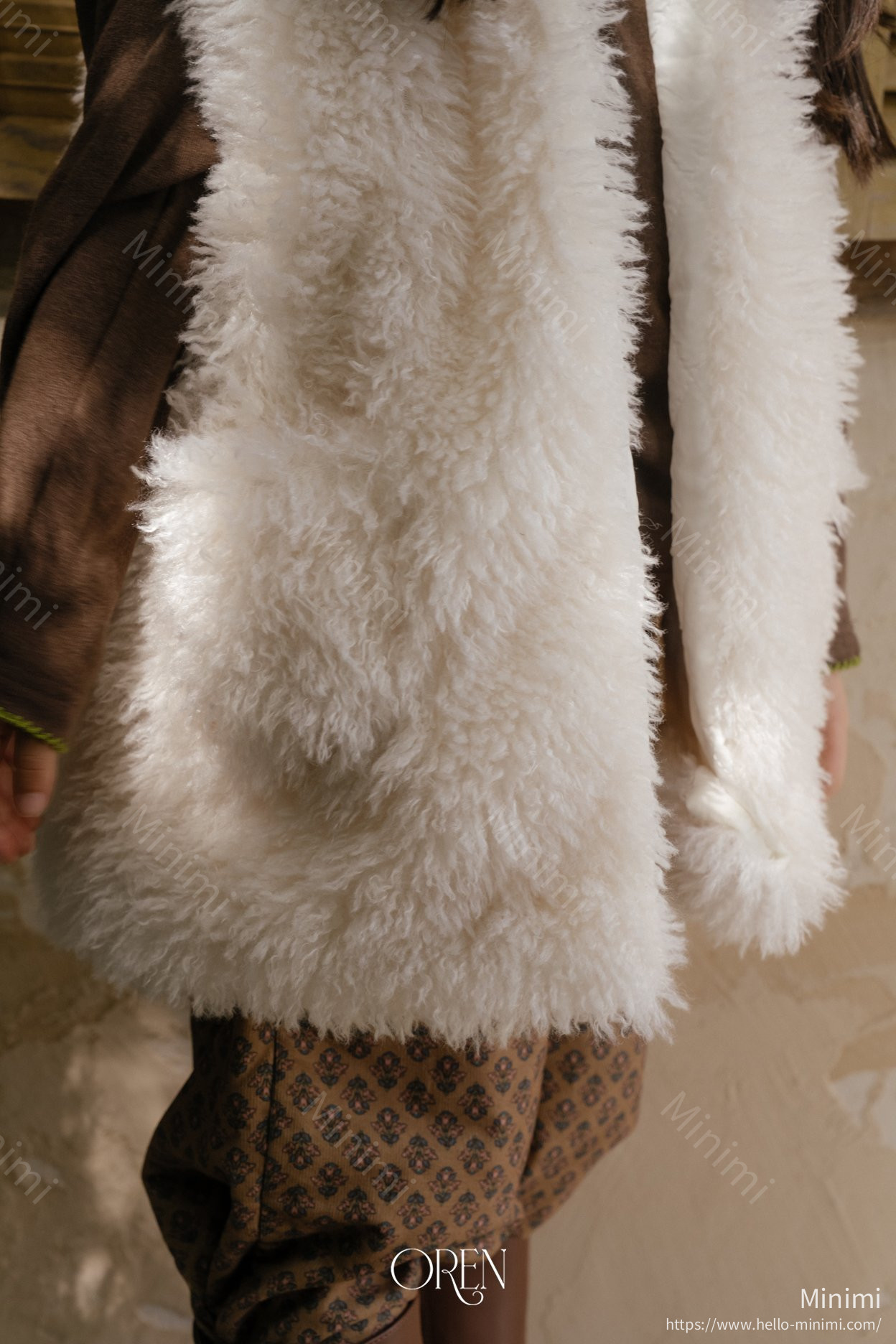 Oren Shirley Shearling Fur Vest 細節圖 4