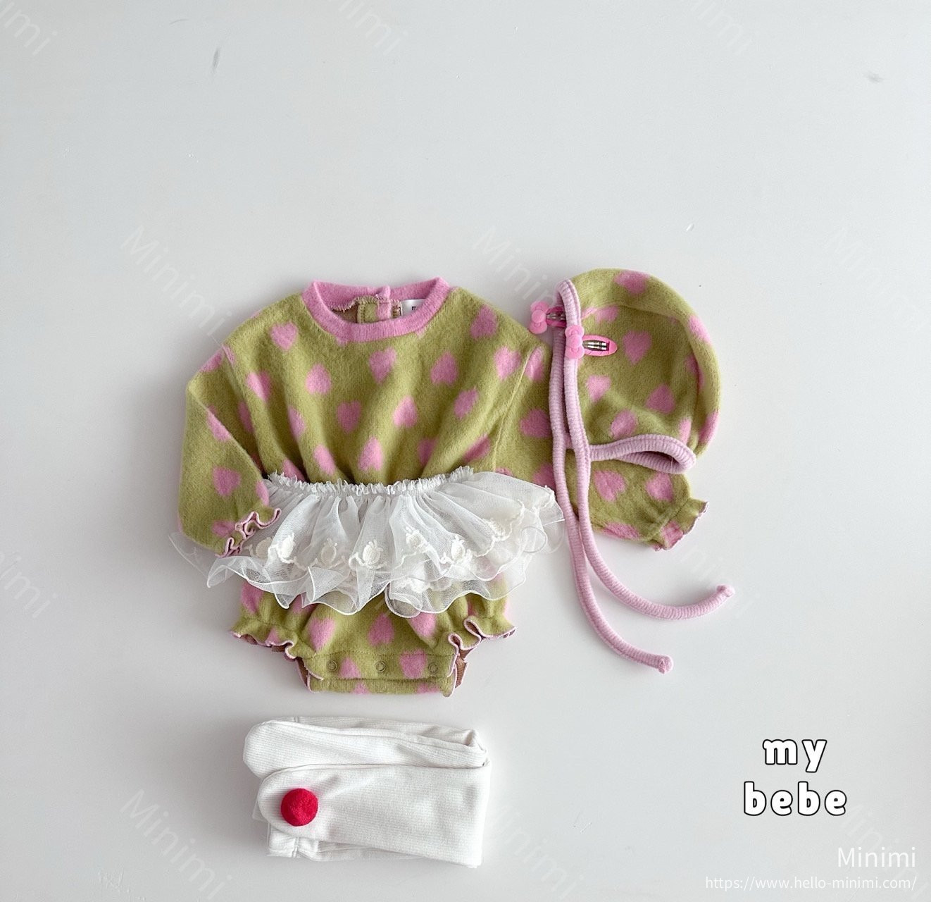 my_bébé Creamy Banding Suit Set 細節圖 11
