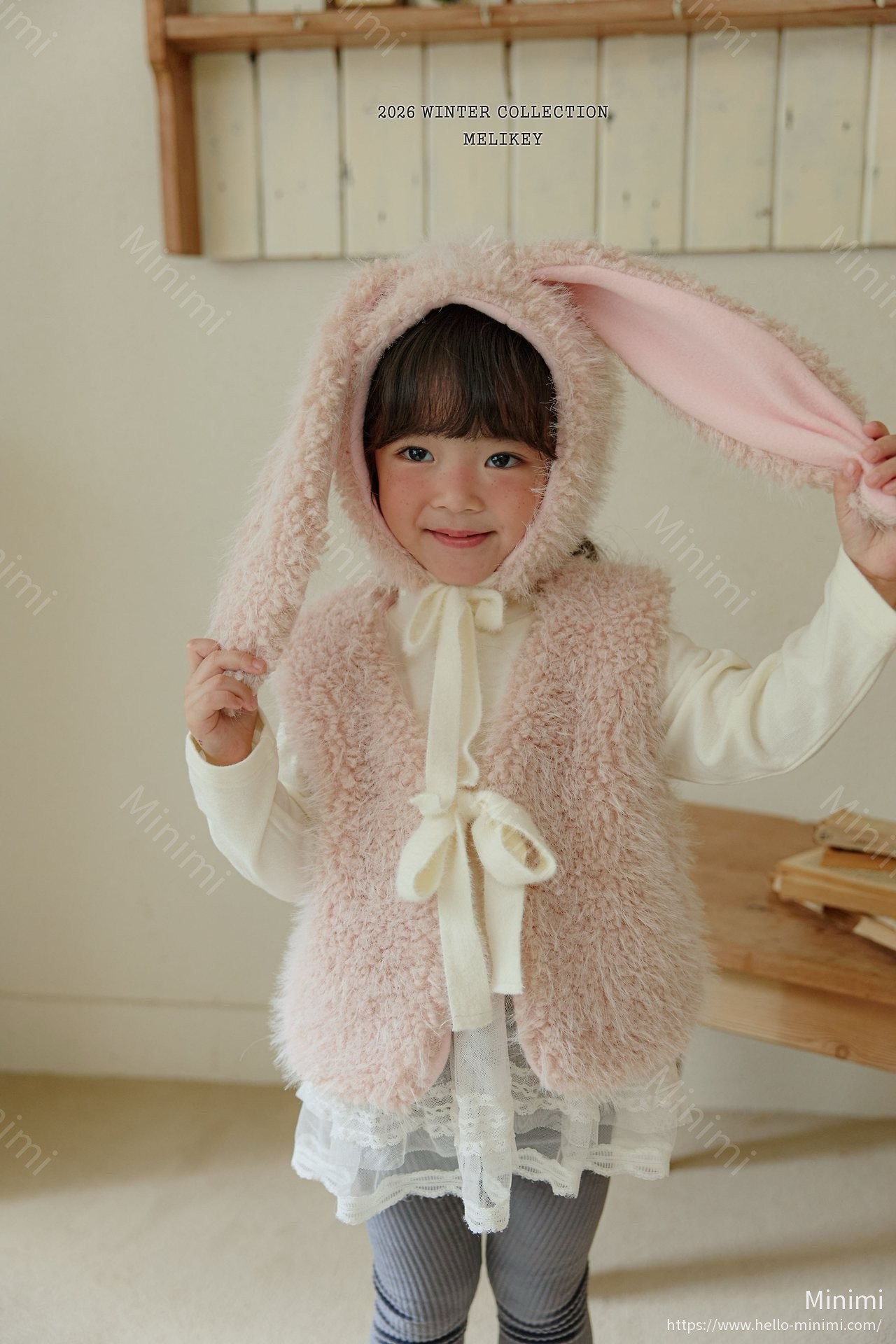 Melikey Rabbit Fur Hat 細節圖 4