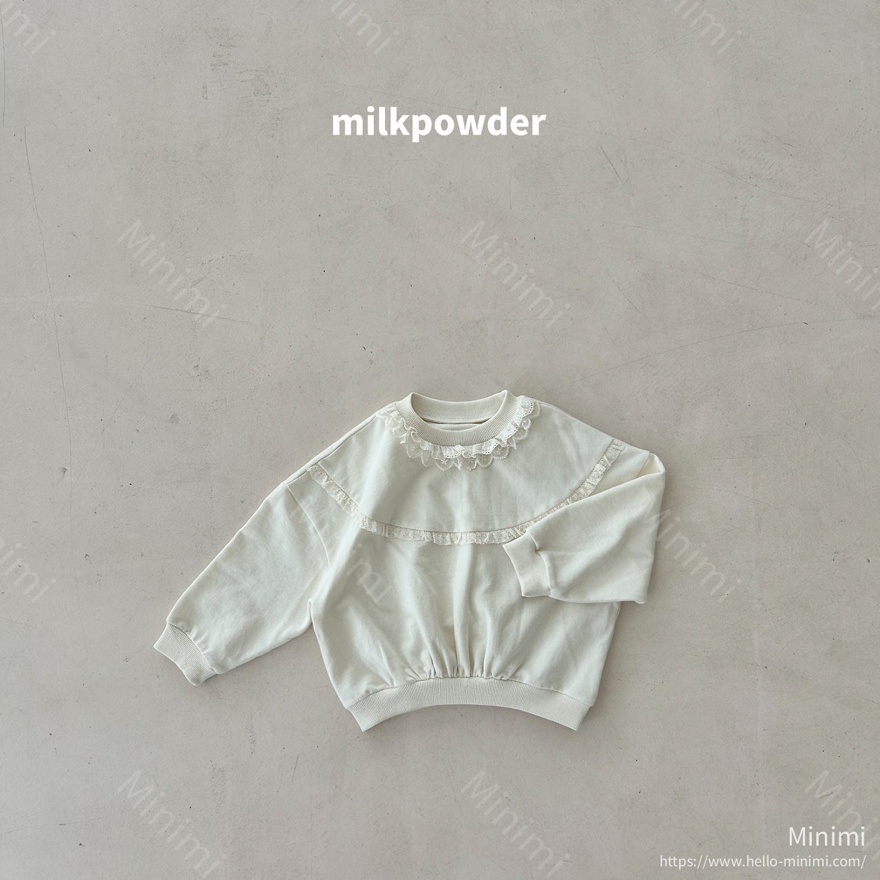 milkpowder Olive Sweatshirt 細節圖 6