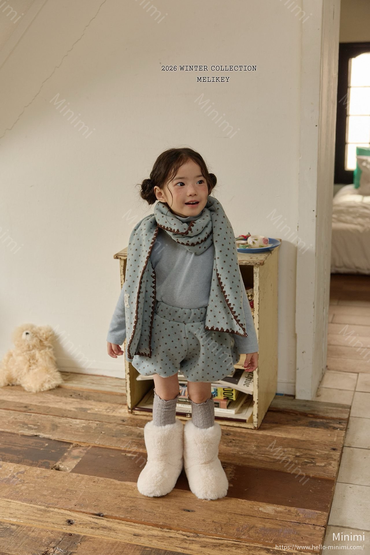 Melikey Mellow Dot Muffler 細節圖 2