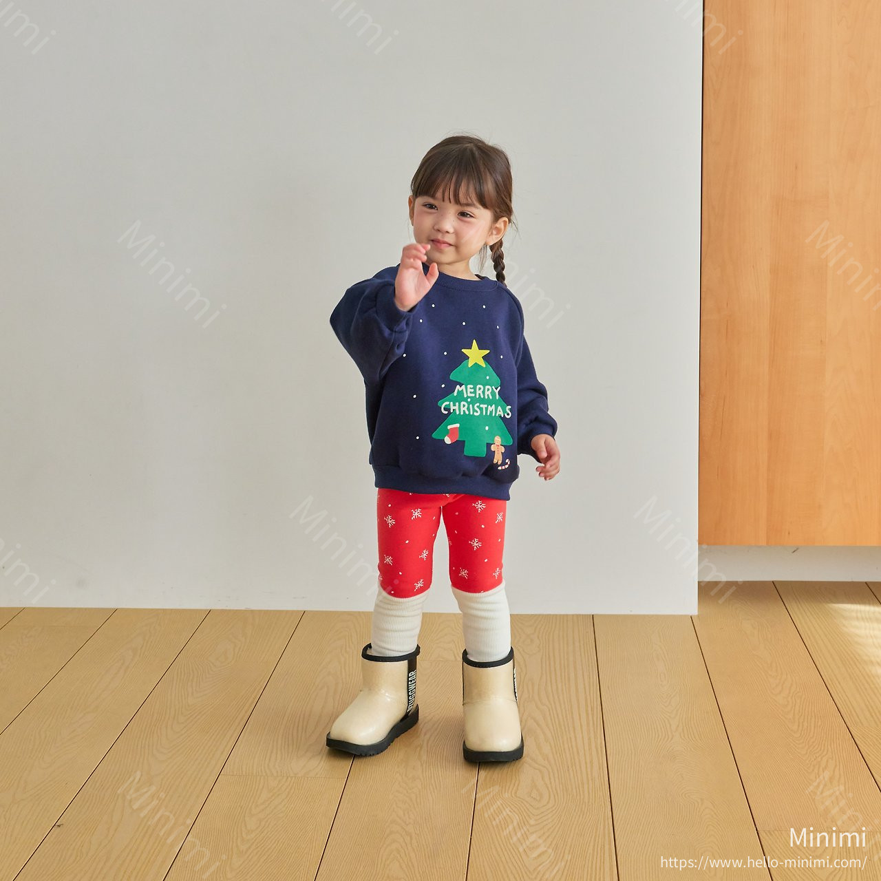 1st BLUE Christmas Tree Sweatshirt 細節圖 4