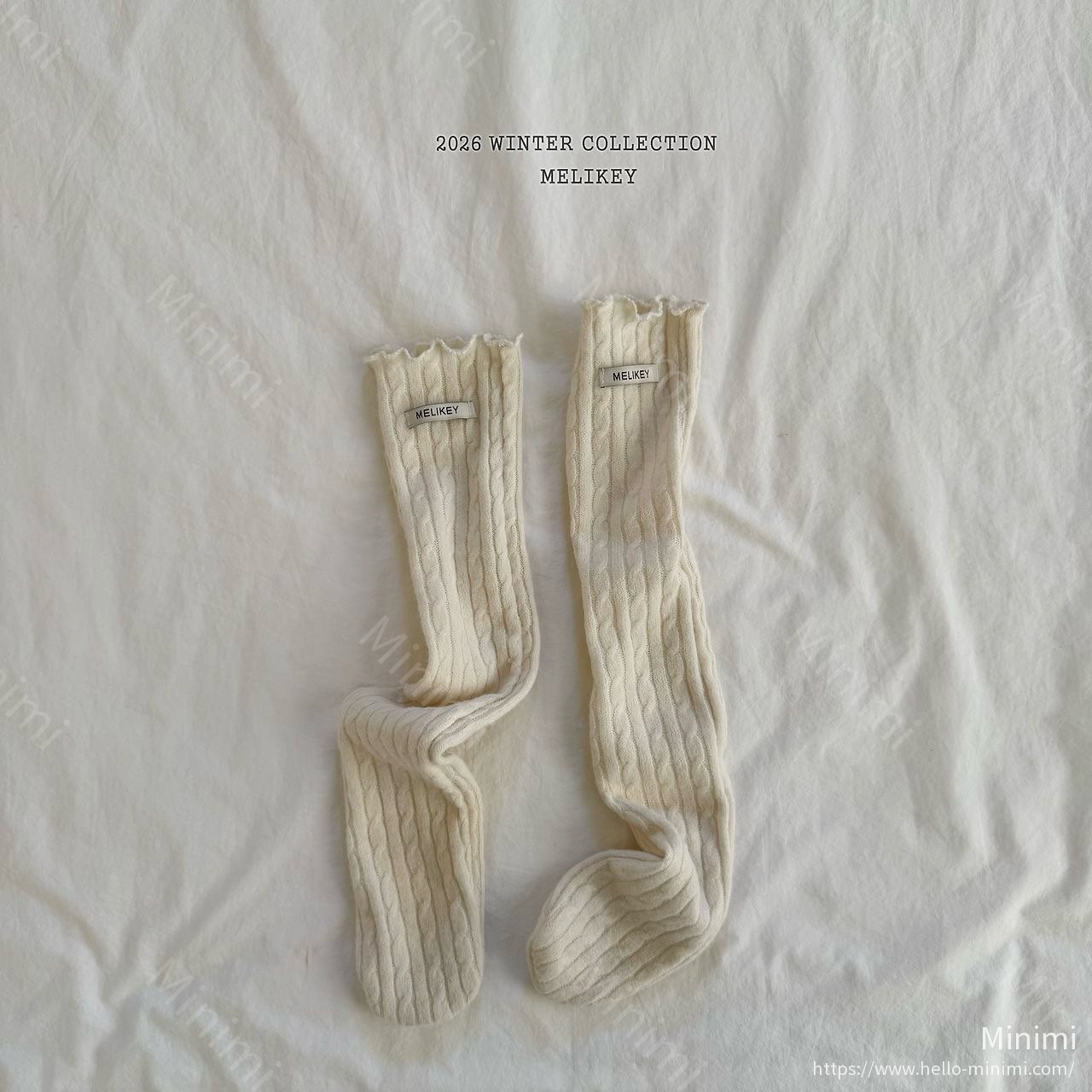 Melikey Twisted Long Socks 細節圖 2
