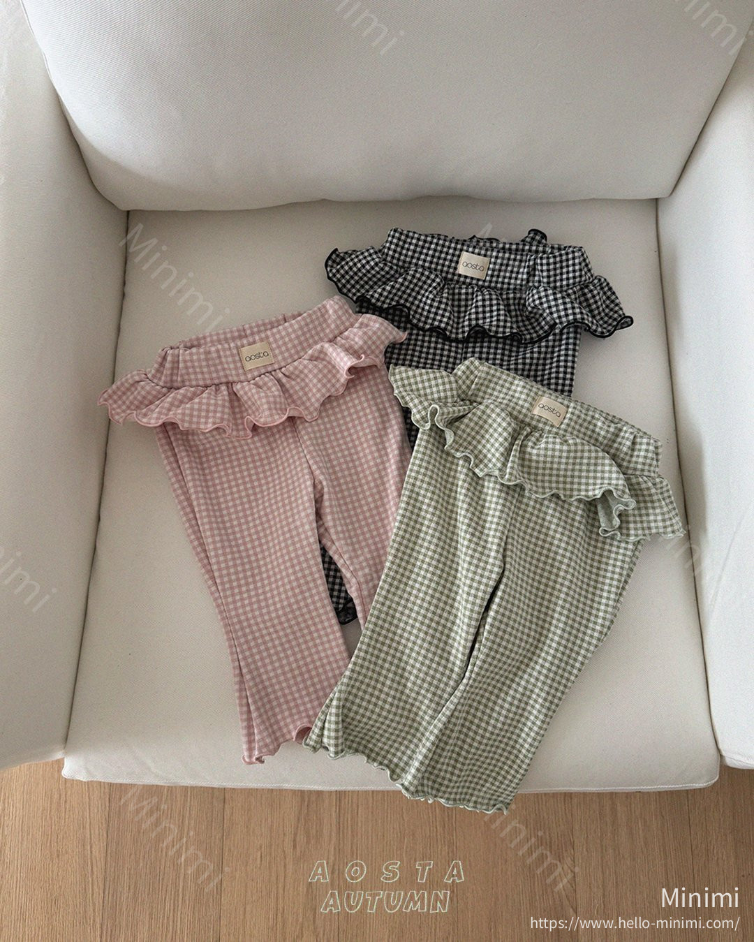 Aosta atelier Kiki Frill Pants 細節圖 21