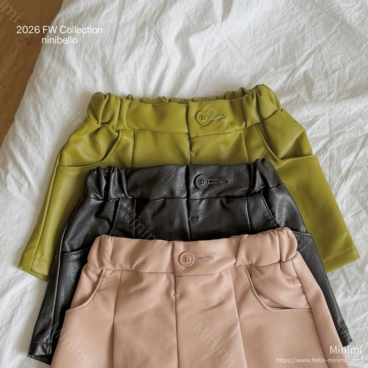 ninibello From Leather Shorts 細節圖 2