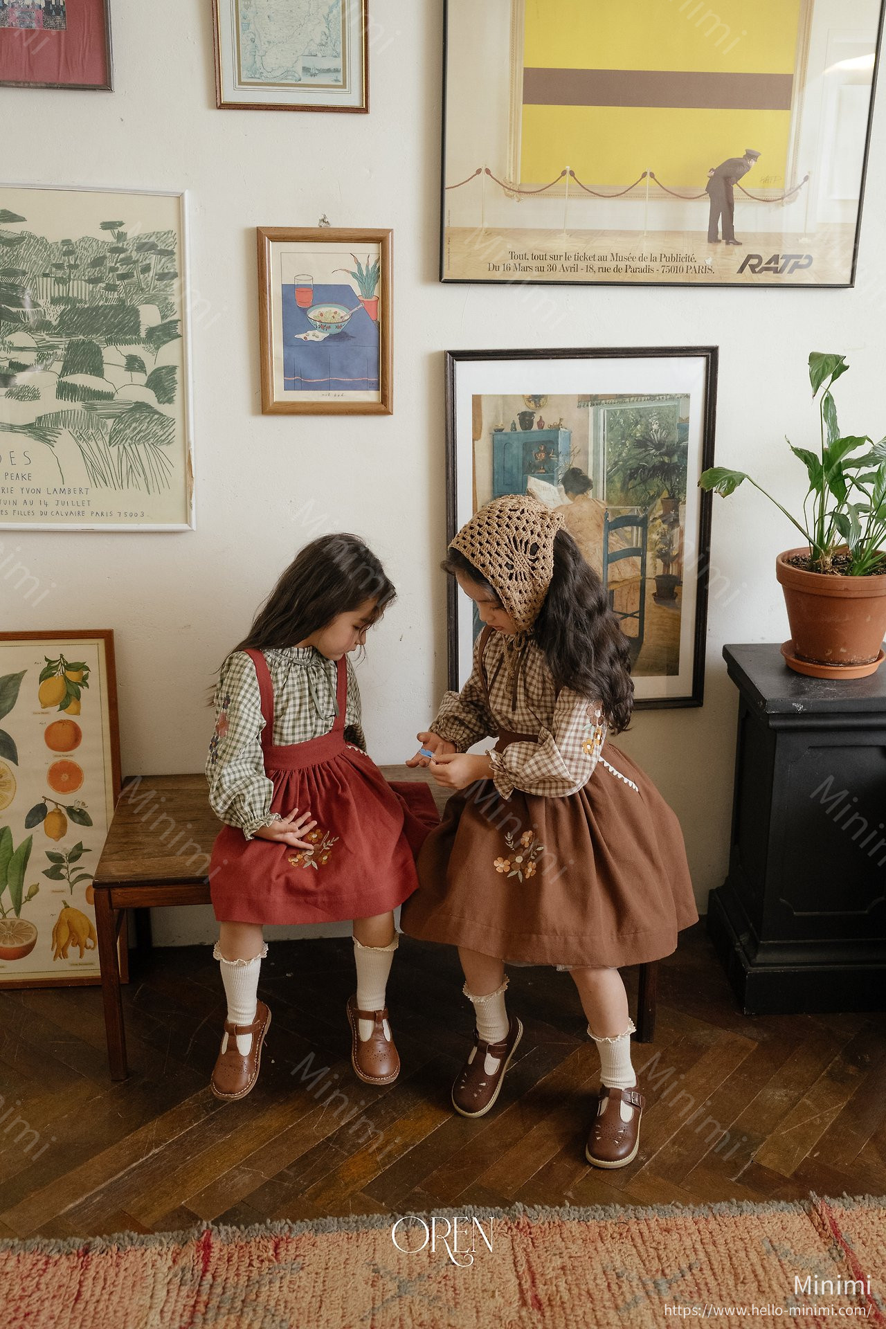 Oren Autumn Bloom Jumper Skirt 細節圖 23