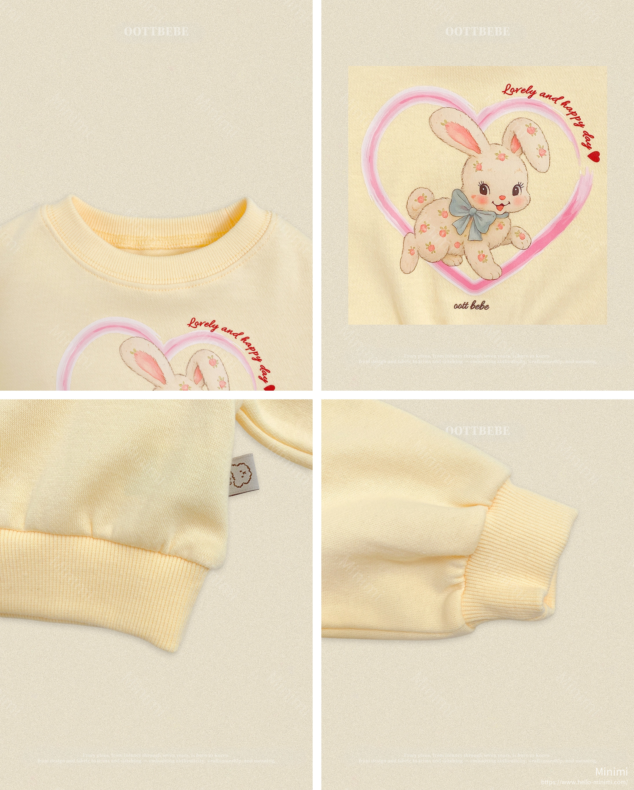 oott bebe Cutie Rabbit Set 細節圖 14