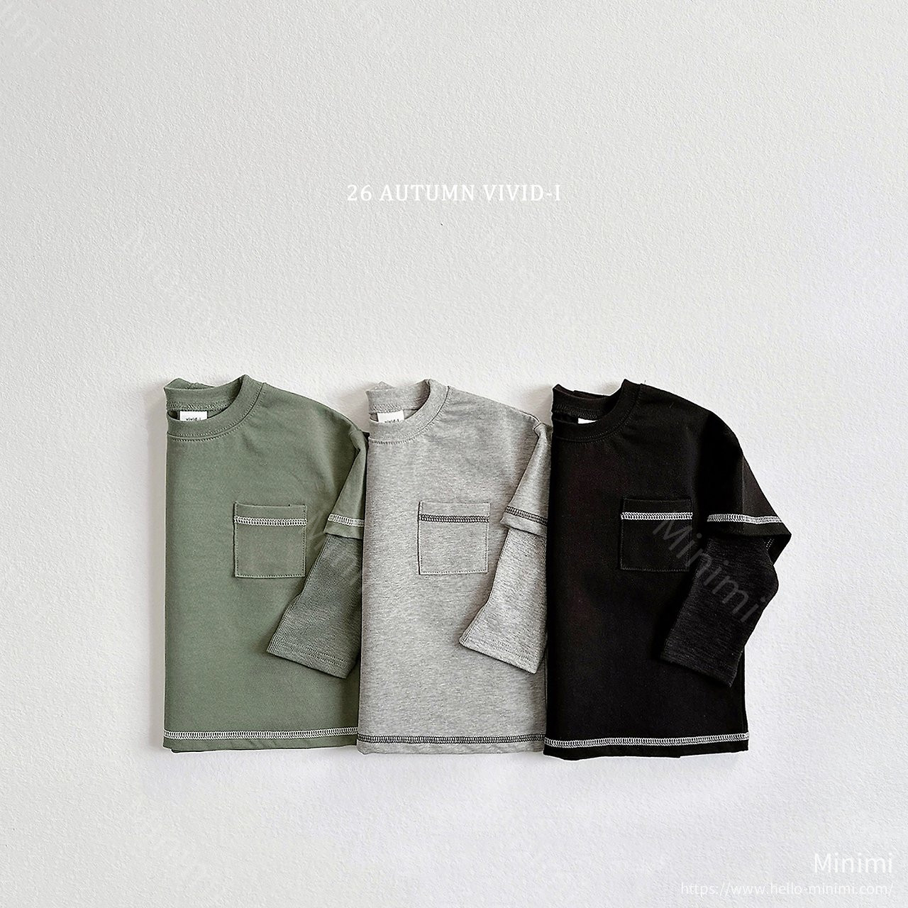 VIVID-I Stitch Layered T-shirt 細節圖 1