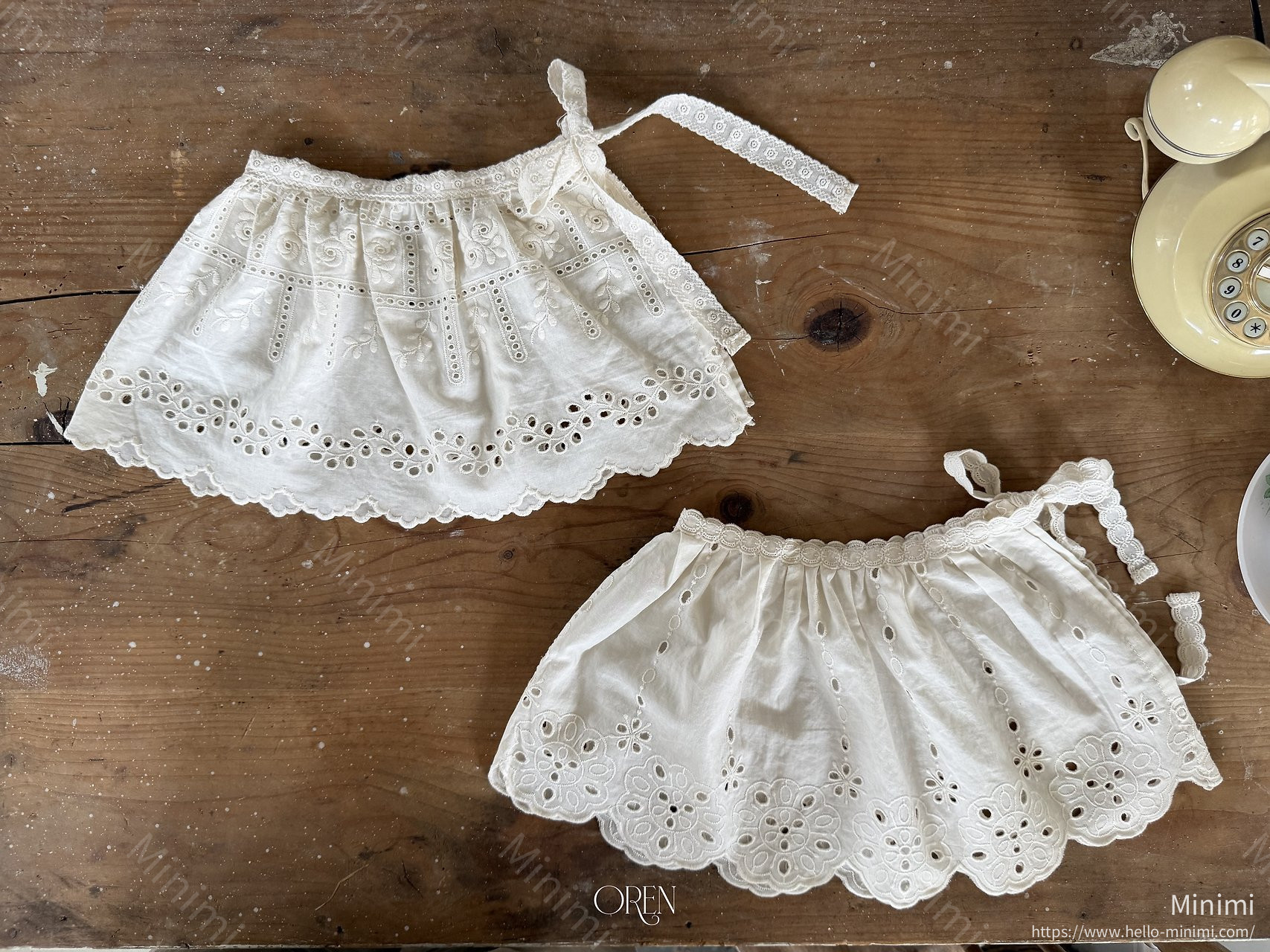 Oren Olive + Garden Lace Apron 細節圖 30