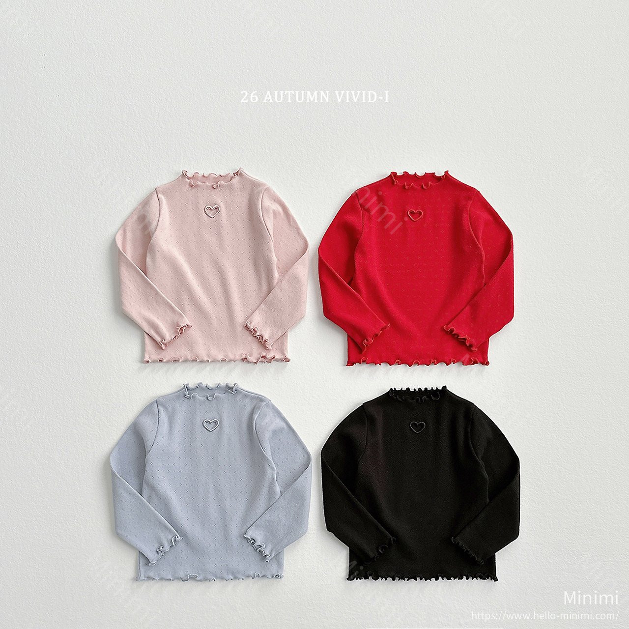 VIVID-I Heart Eyelet T-shirt 細節圖 1
