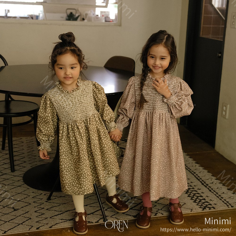 Oren Margot Leopard Dress 韓國童裝現貨