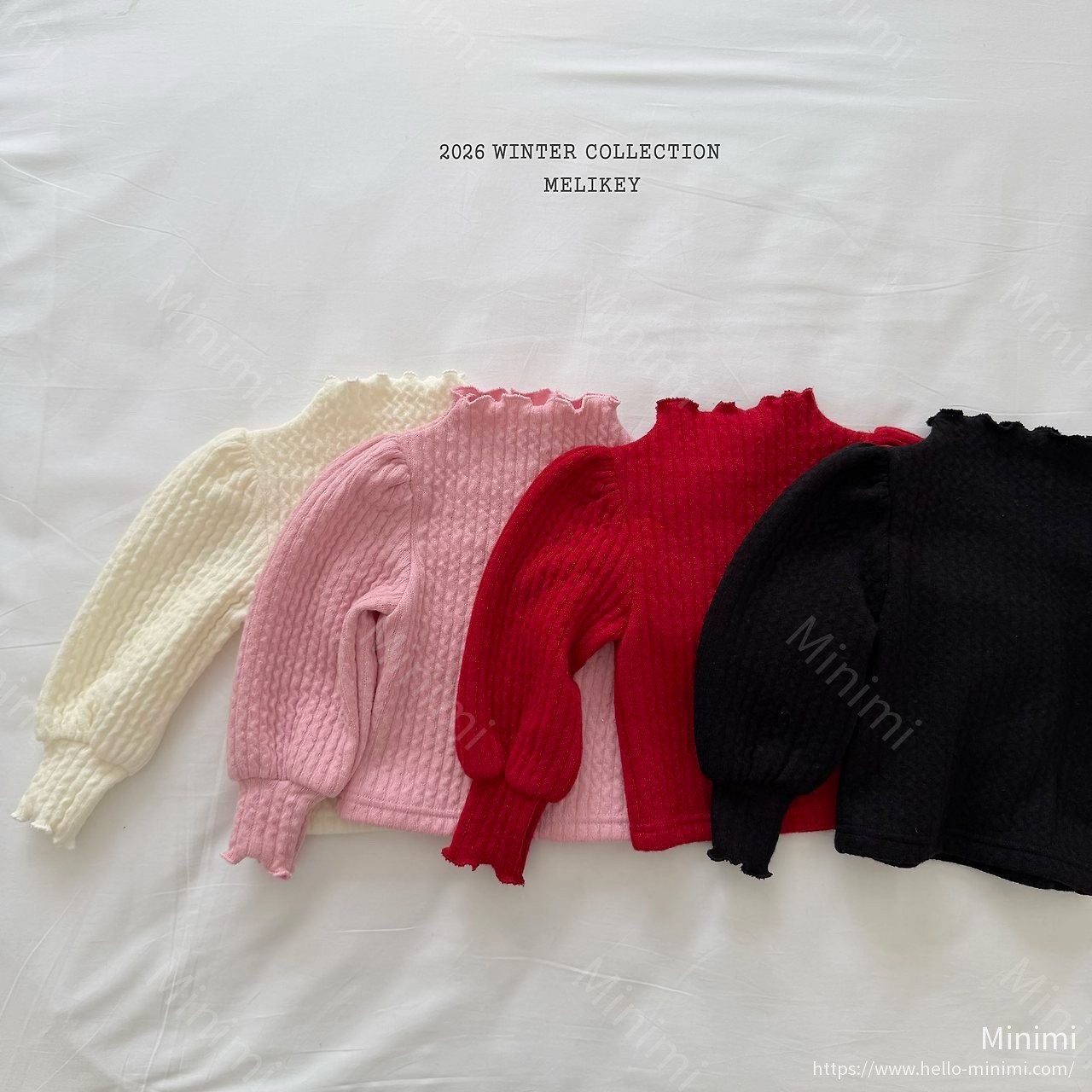 Melikey Knit Ribbed Puff Tee 細節圖 34
