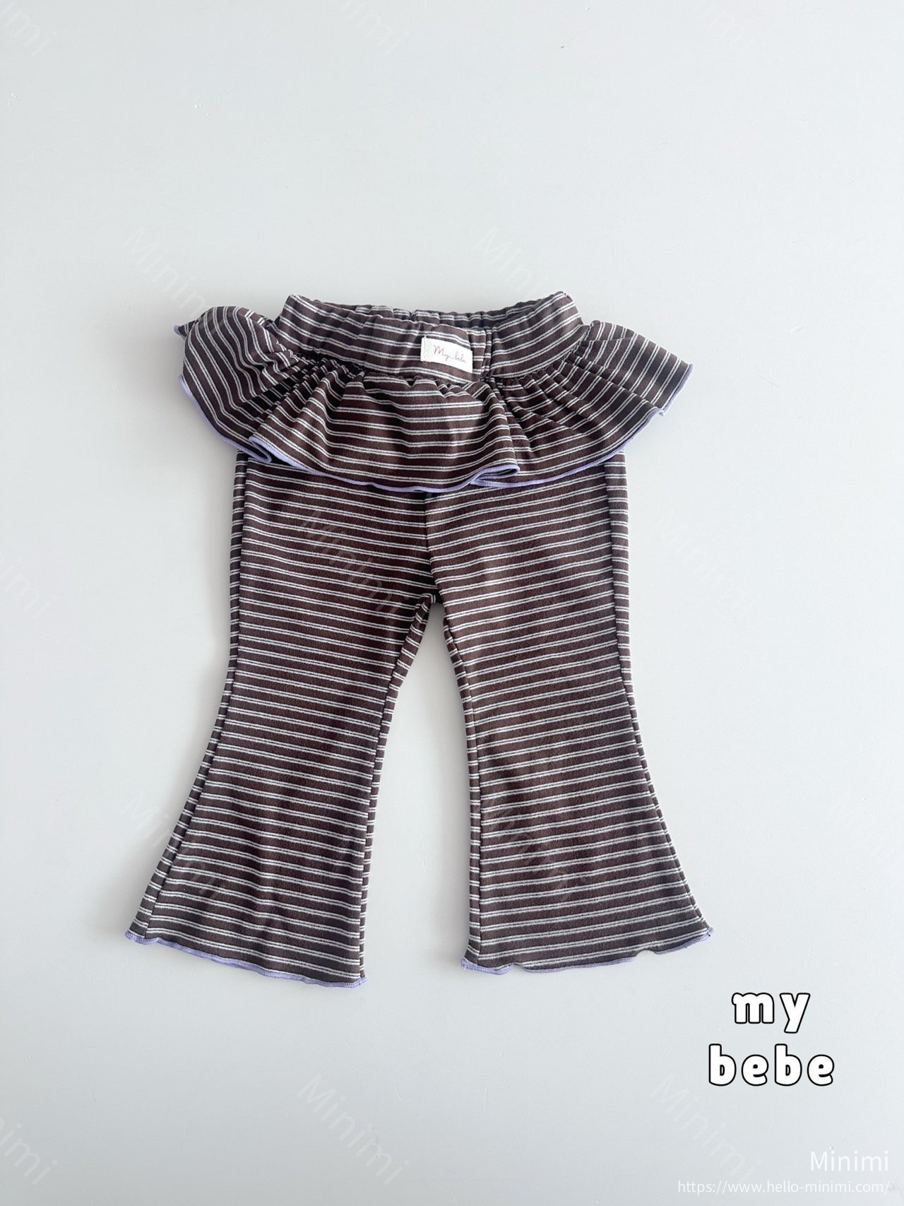 my_bébé Chestnut Frill Pants 細節圖 3