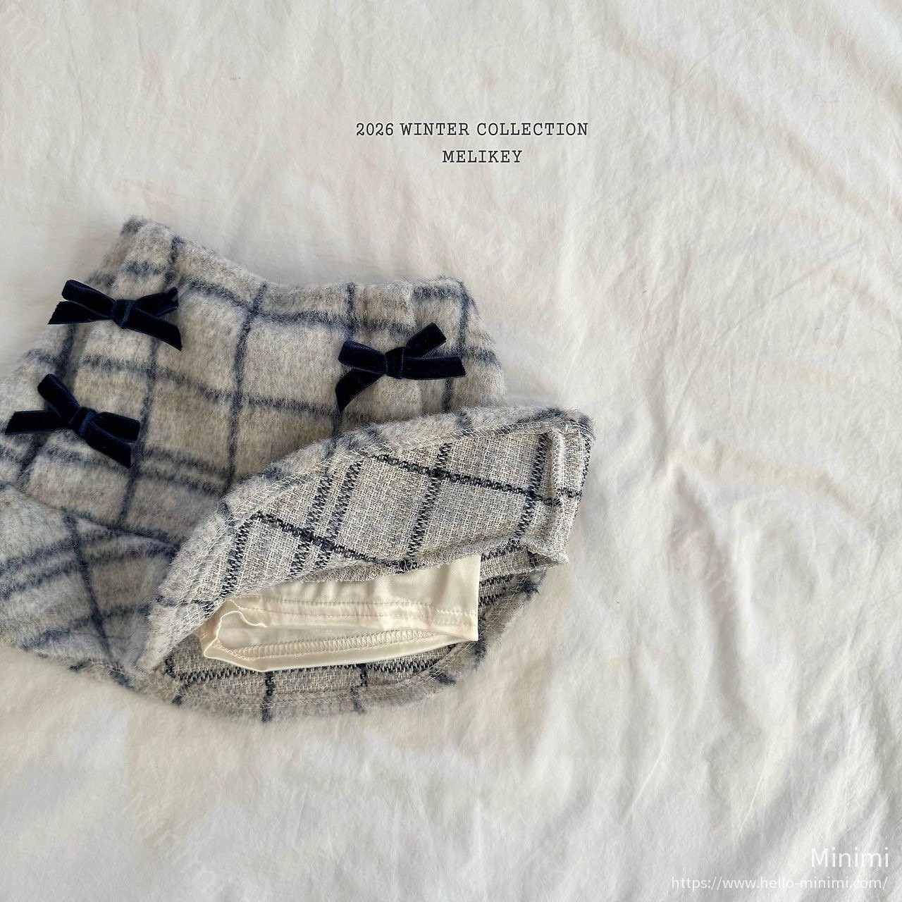 Melikey Check Ribbon Frill Skirt 細節圖 58